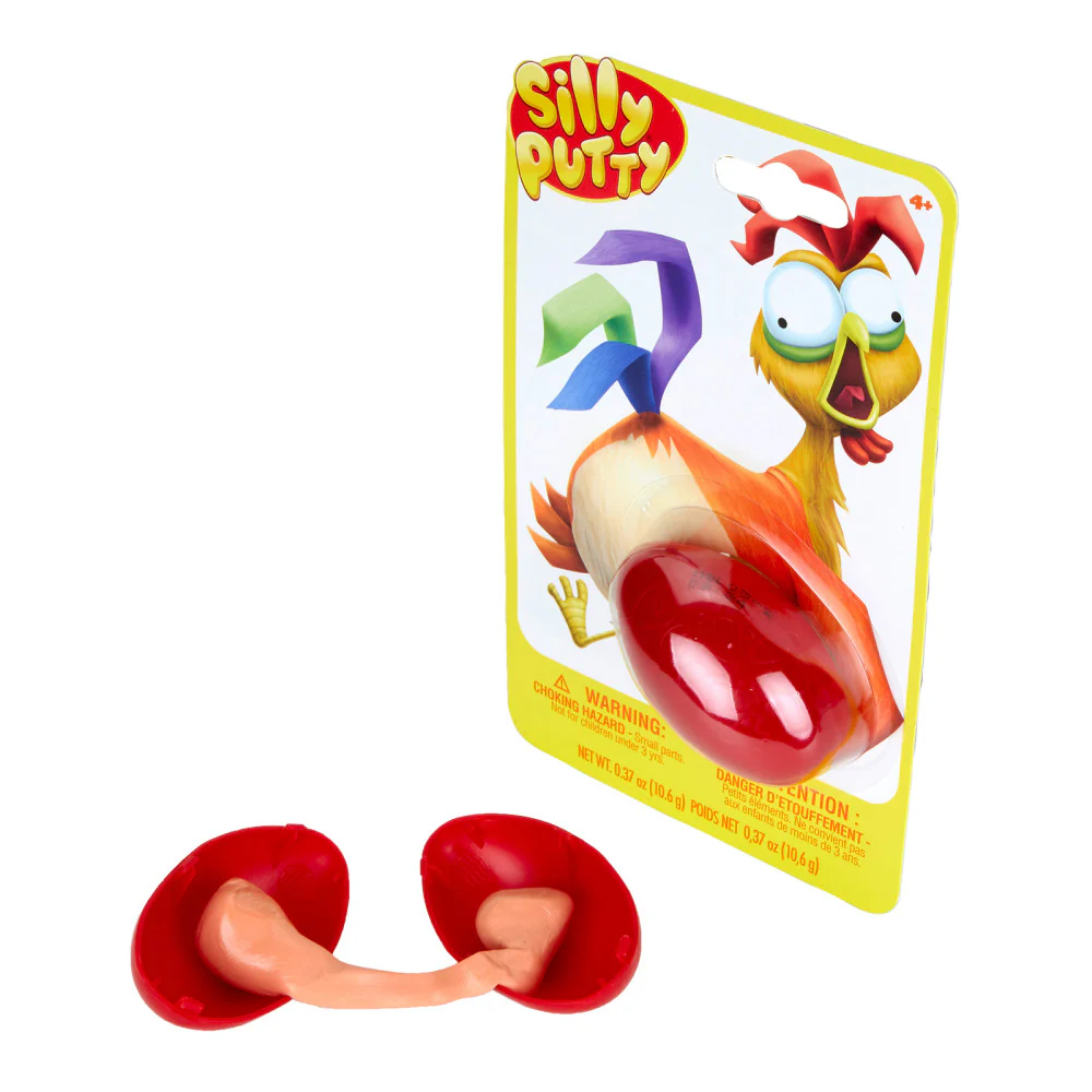 Crayola Original Silly Putty Egg-Shaped Tan Putty, Pack of 24 - Image 3