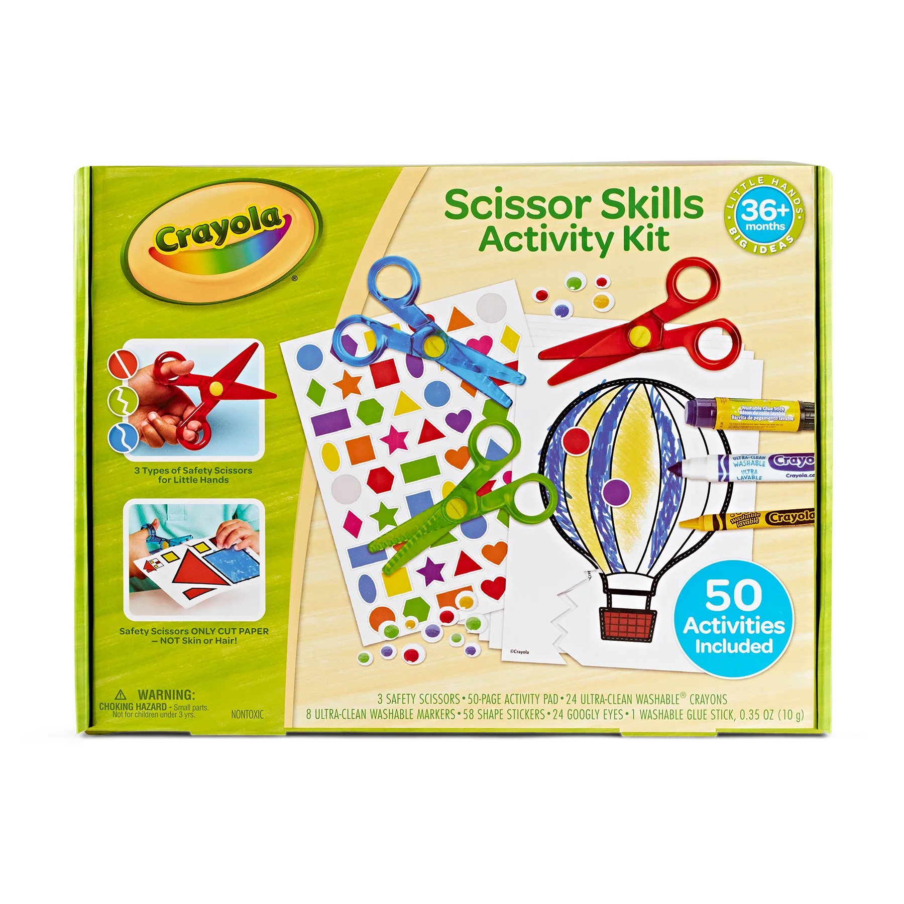Crayola Scissor Skills Activity Kit - Creative Cutting Fun