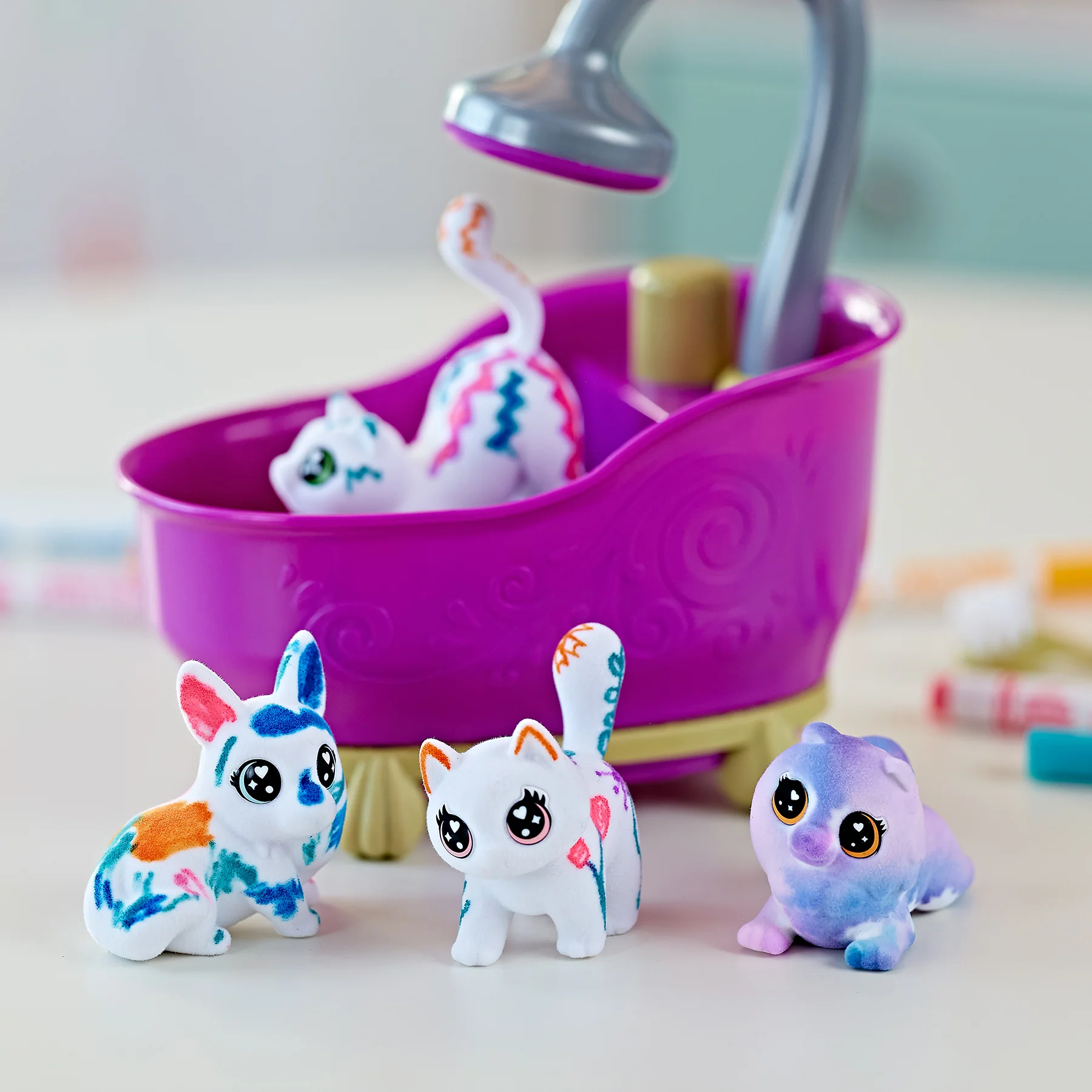 Crayola Scribble Scrubbie Pets! Color & Wash Playset - Image 9
