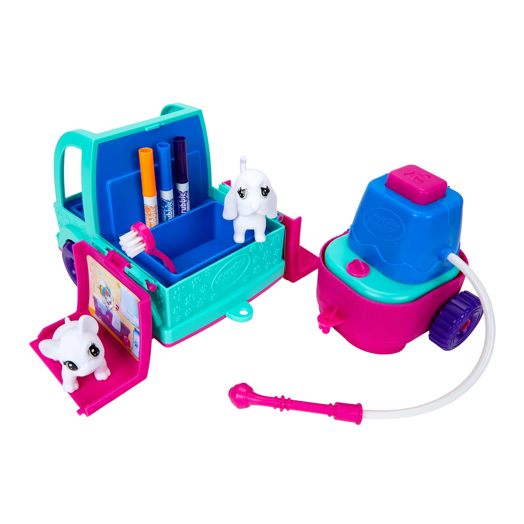 Crayola Scribble Scrubbie Pets Grooming Truck Playset - Image 5