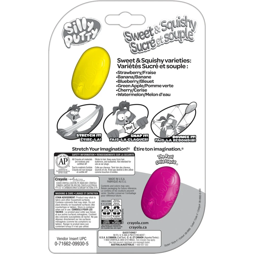 Crayola Silly Putty Sweet & Squishy Scented Egg Duo - 8 Pack - Image 3