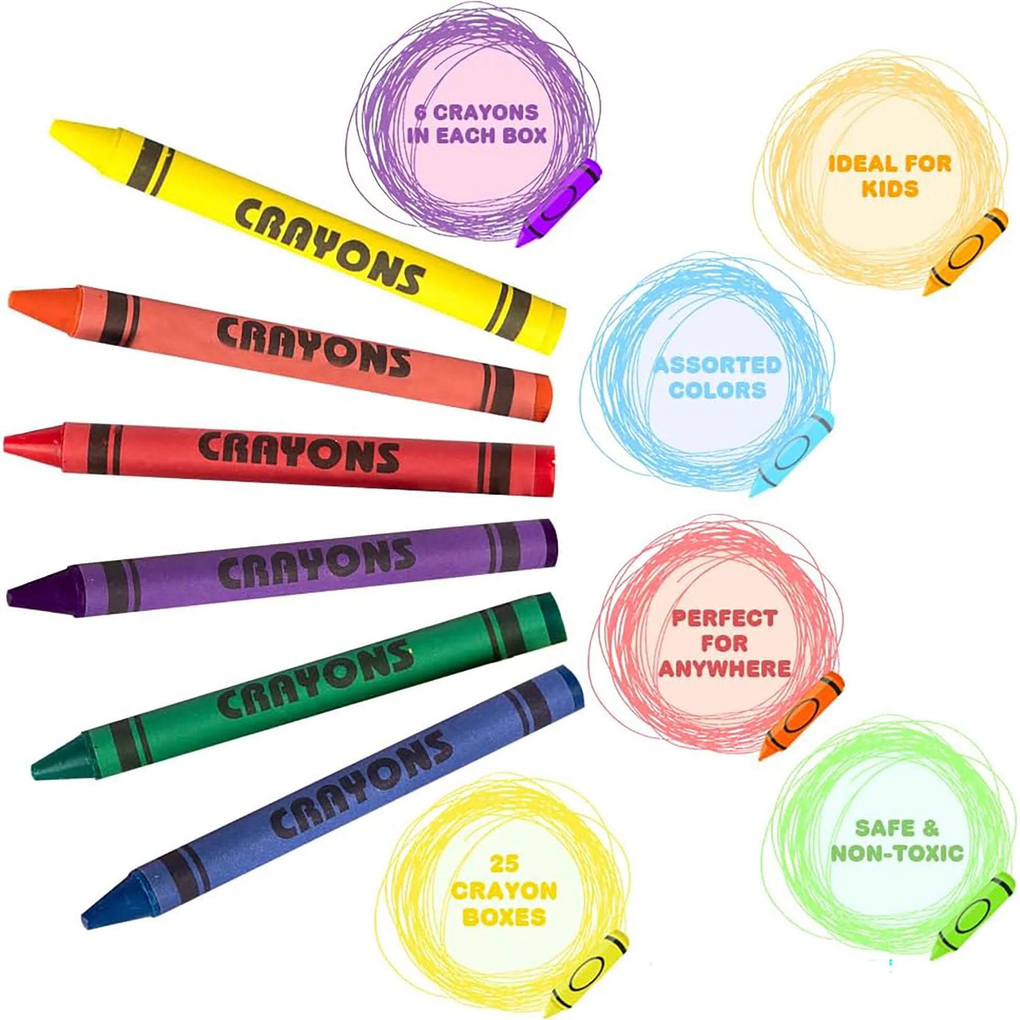 Crayon Bulk Set: 200 Packs - Image 5