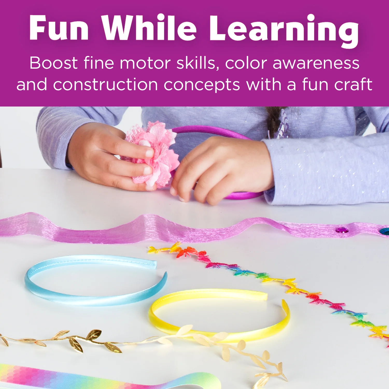 Creativity for Kids - Fashion Headbands Craft Kit - Create 10 Unique Headbands - Image 5