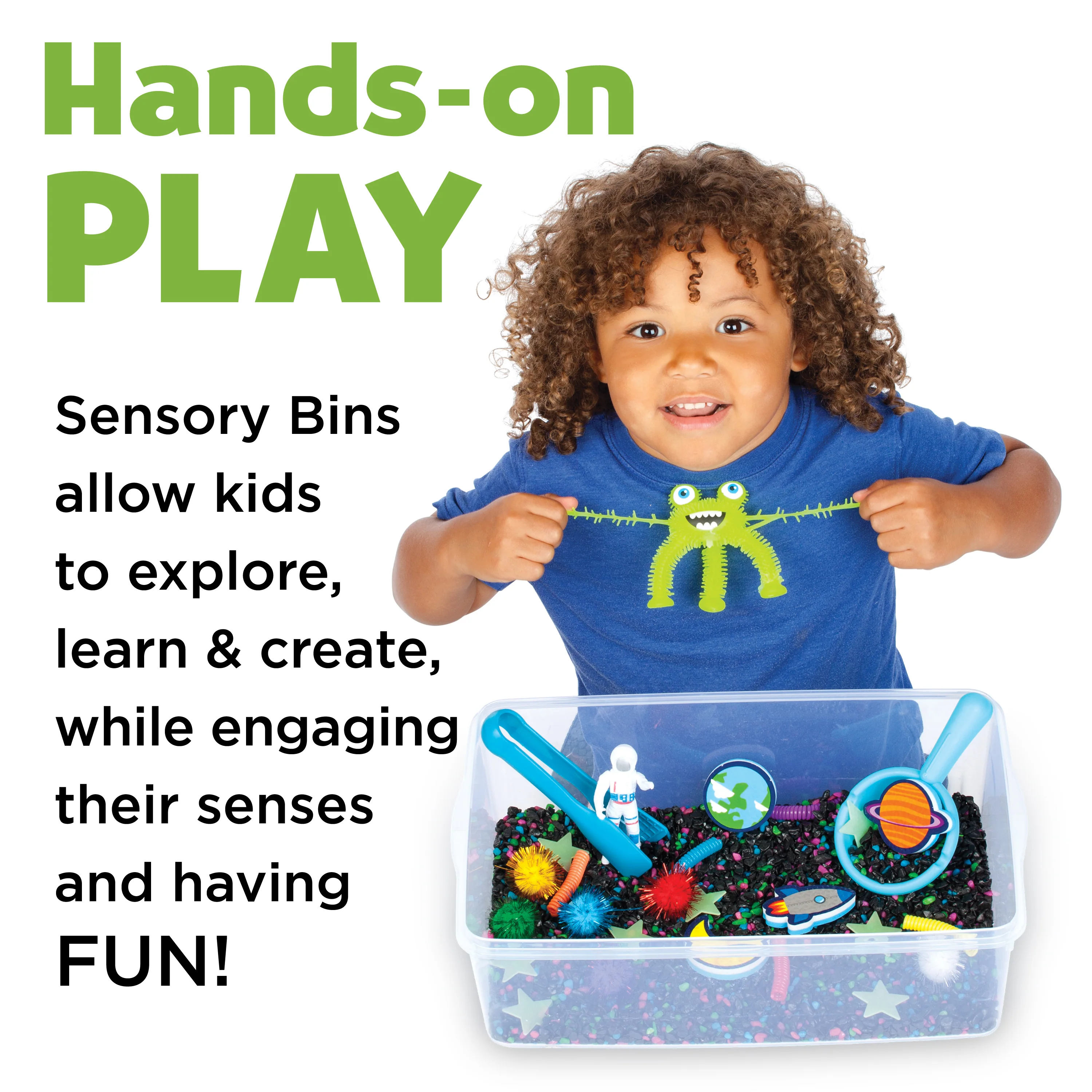 Creativity for Kids Sensory Bin: Outer Space Adventure - Image 2