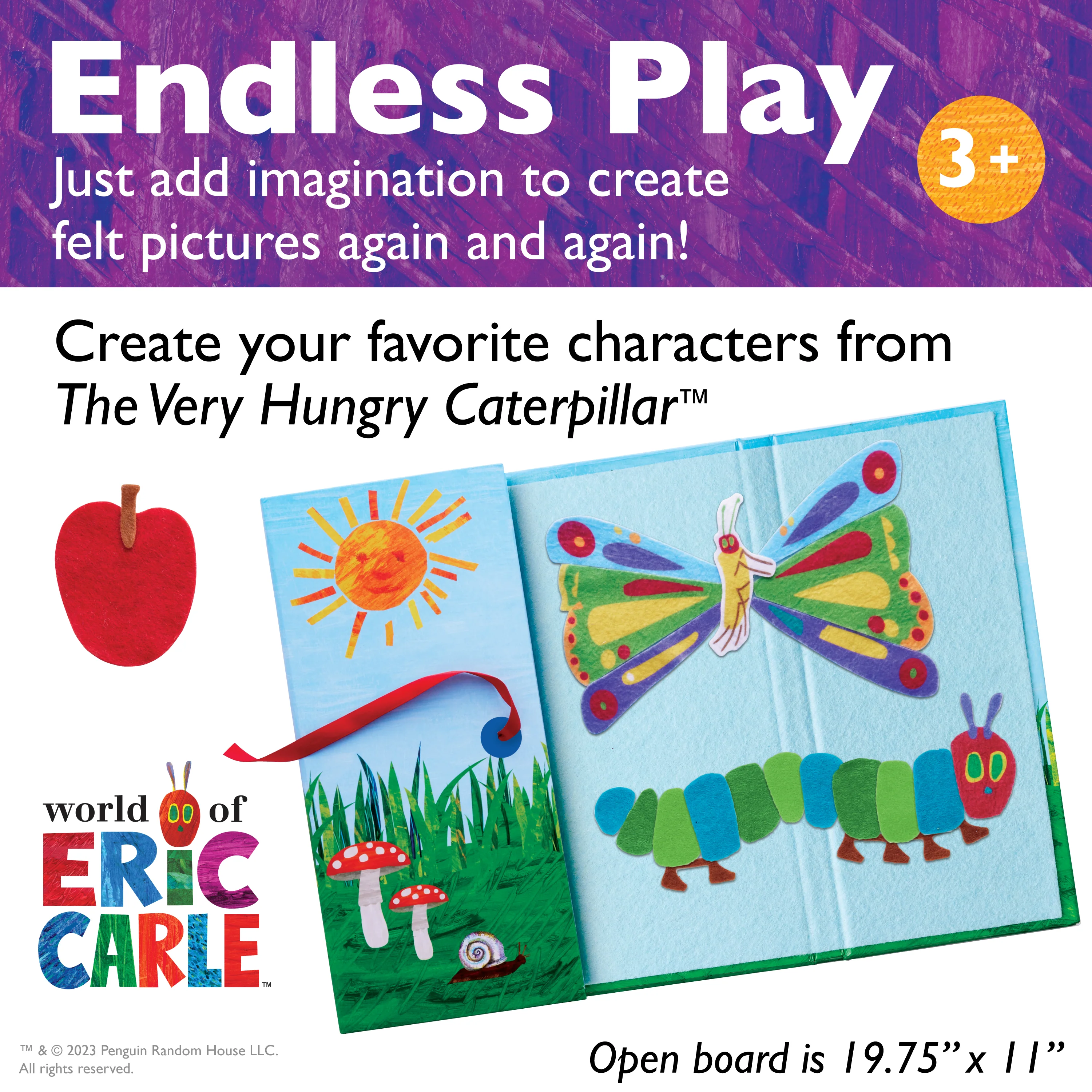 Creativity for Kids The Very Hungry Caterpillar Fun Felt Play Kit - Image 2