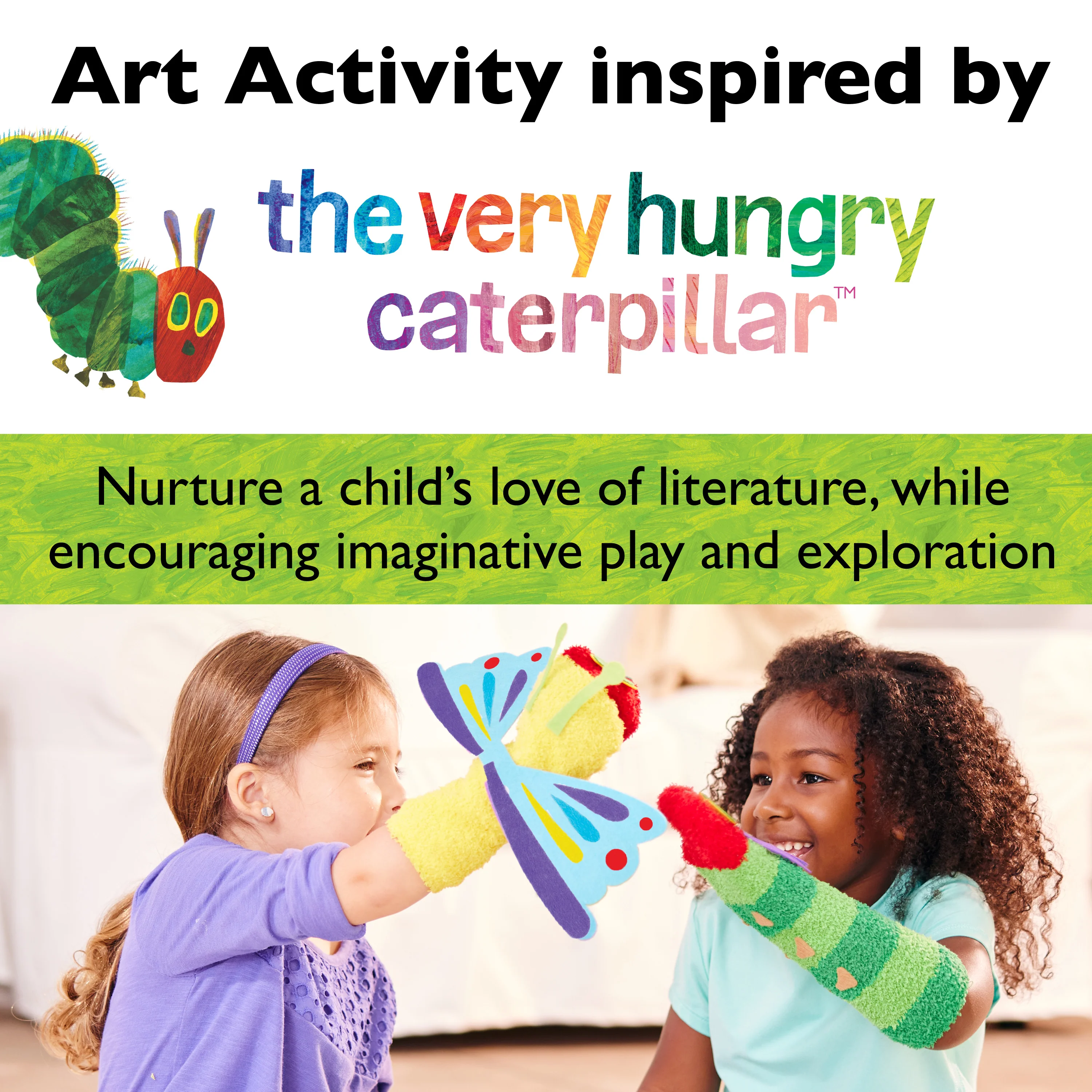 Creativity for Kids Very Hungry Caterpillar Hand Puppet Craft Kit - Image 4