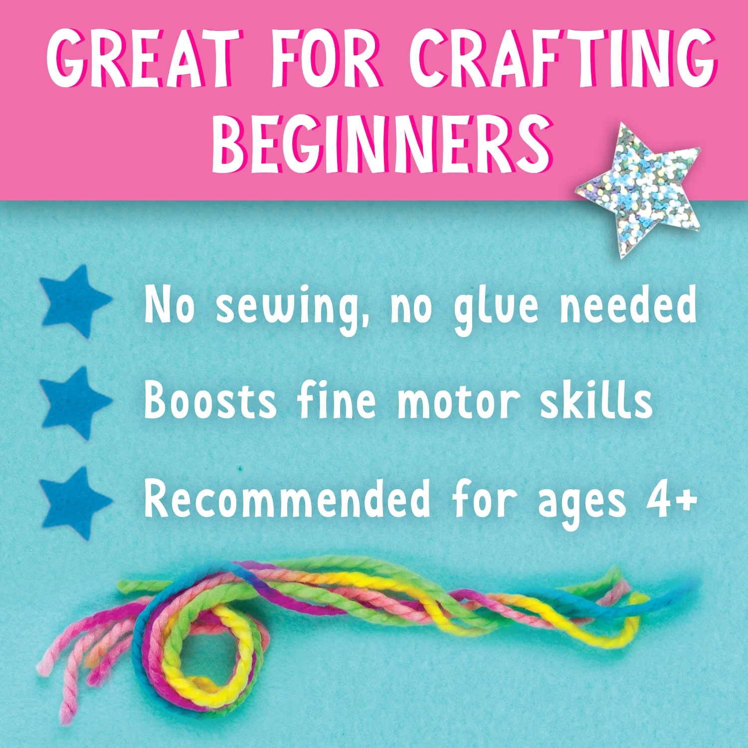 Creativity for Kids Unicorn Magic No-Sew Craft Purse Kit - Image 2