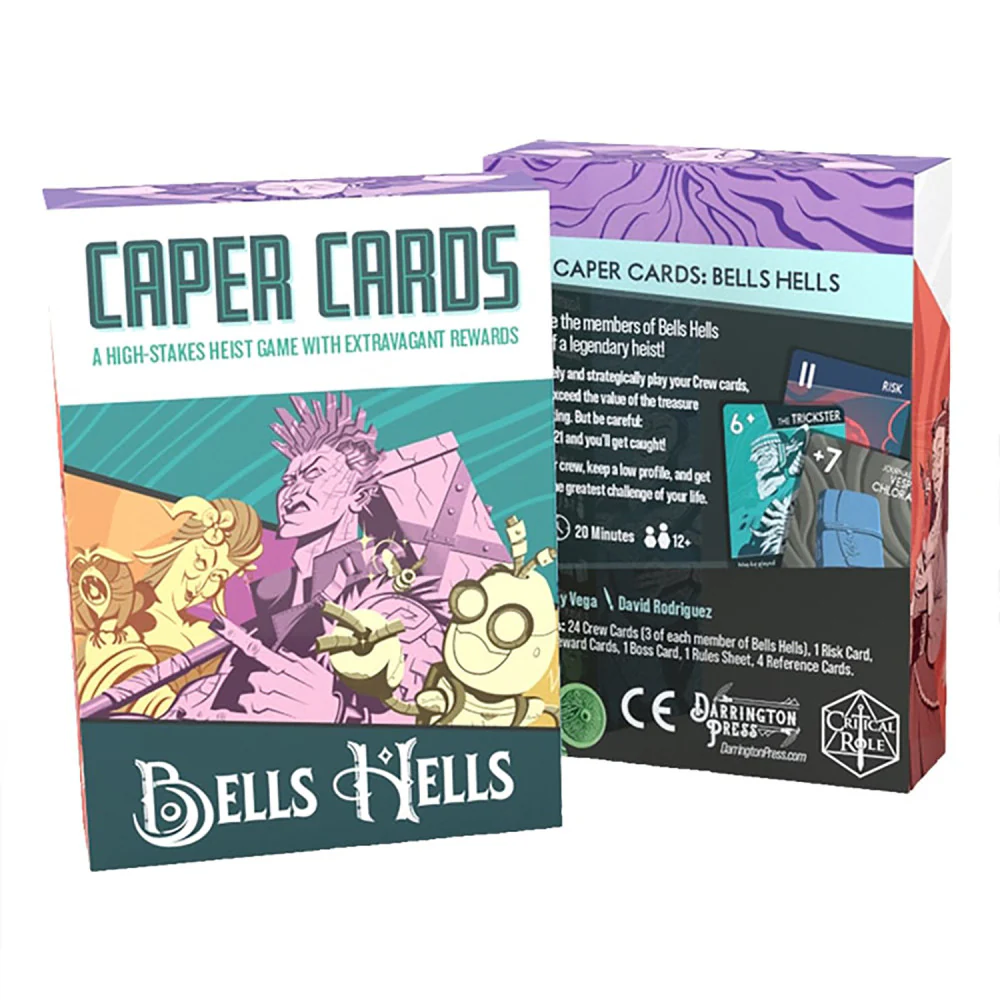 Critical Role: Caper Cards: Bells Hells - High-Stakes Heist Card Game - Image 2