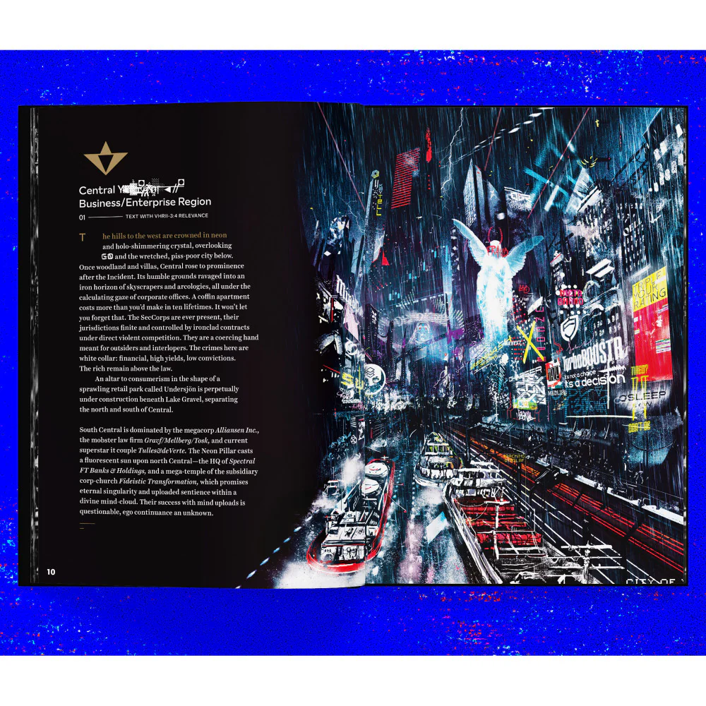 CY_BORG Core Rulebook - SciFi RPG Hardback Edition - Image 2