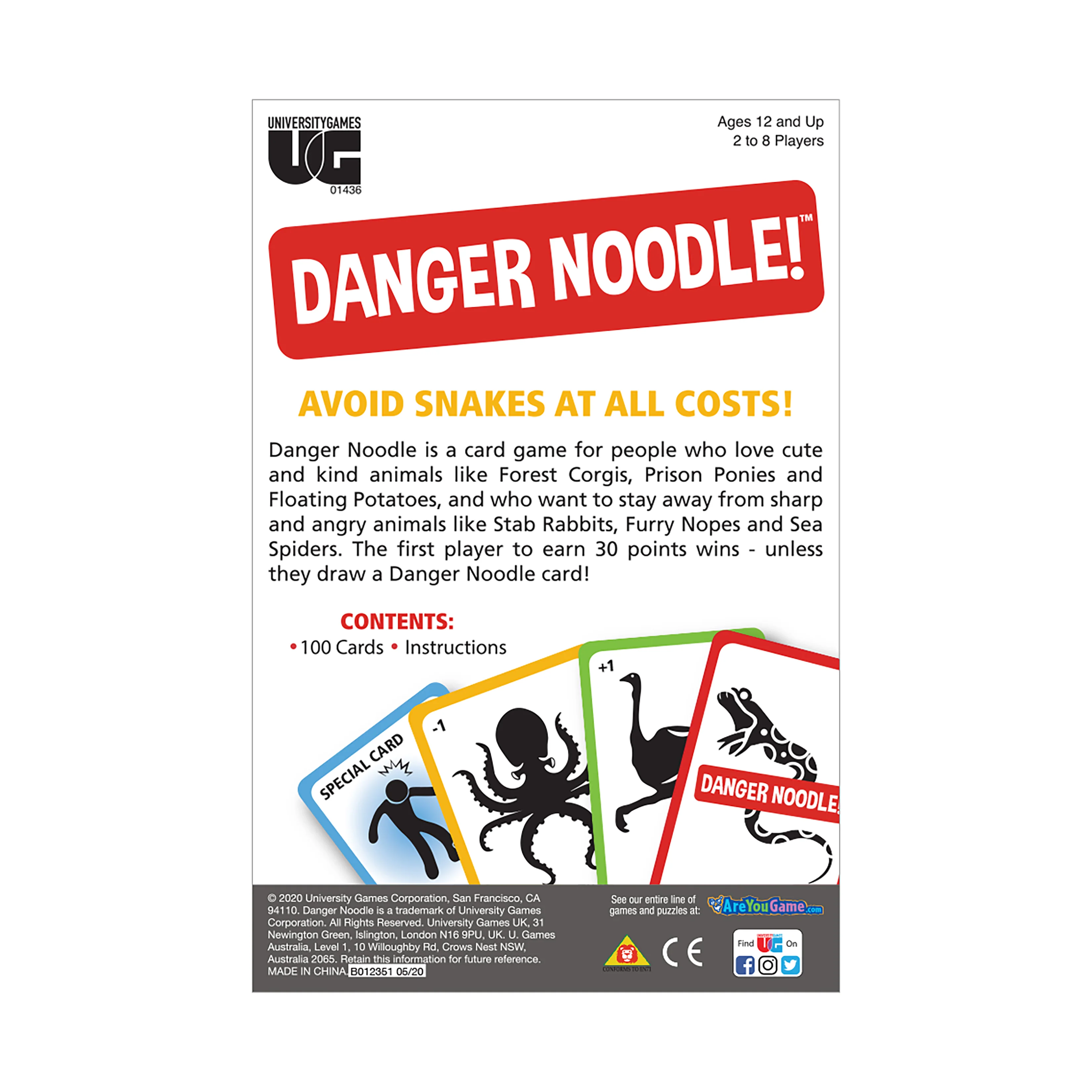 Danger Noodle Whimsical Animal Card Game - Image 4