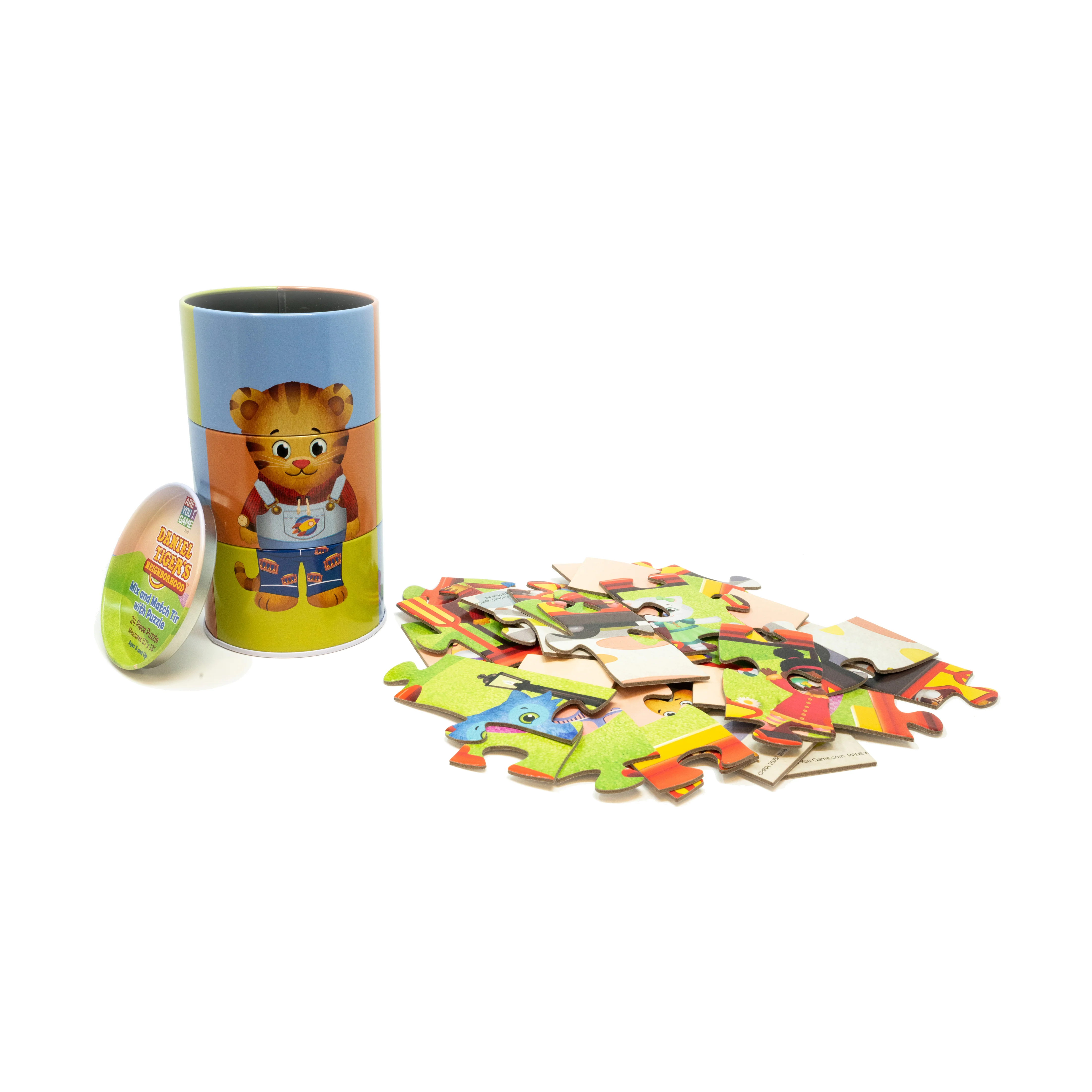 Daniel Tiger's Neighborhood 24 pc Mix and Match Tin Puzzle - Image 3