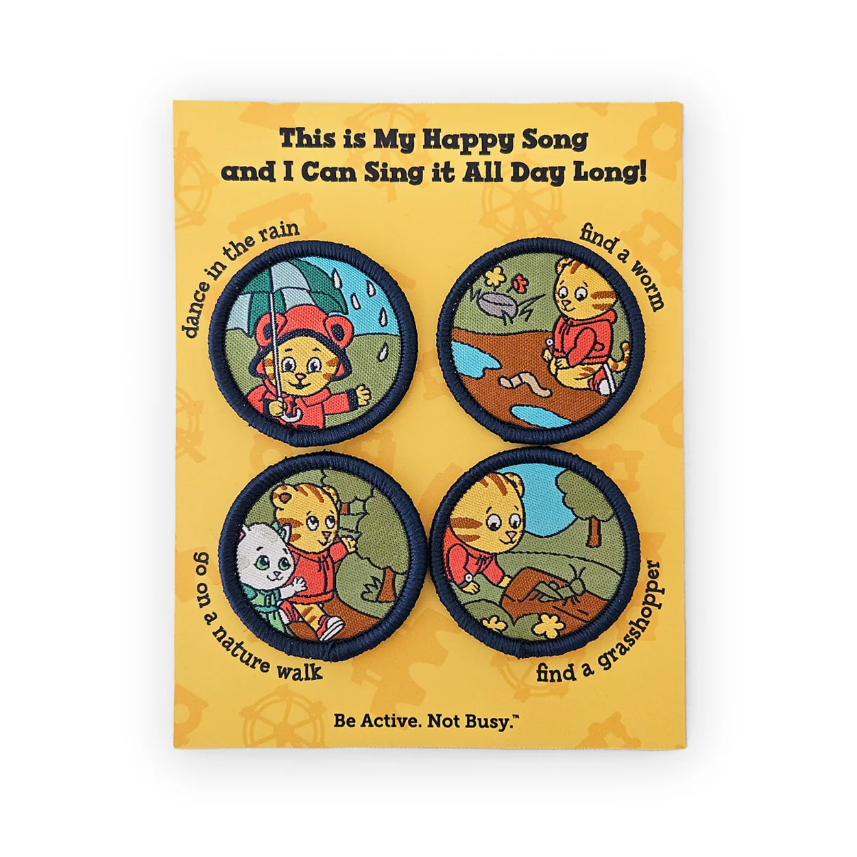 Daniel Tiger's Neighborhood x Carter Joey Camp Adventure Patches