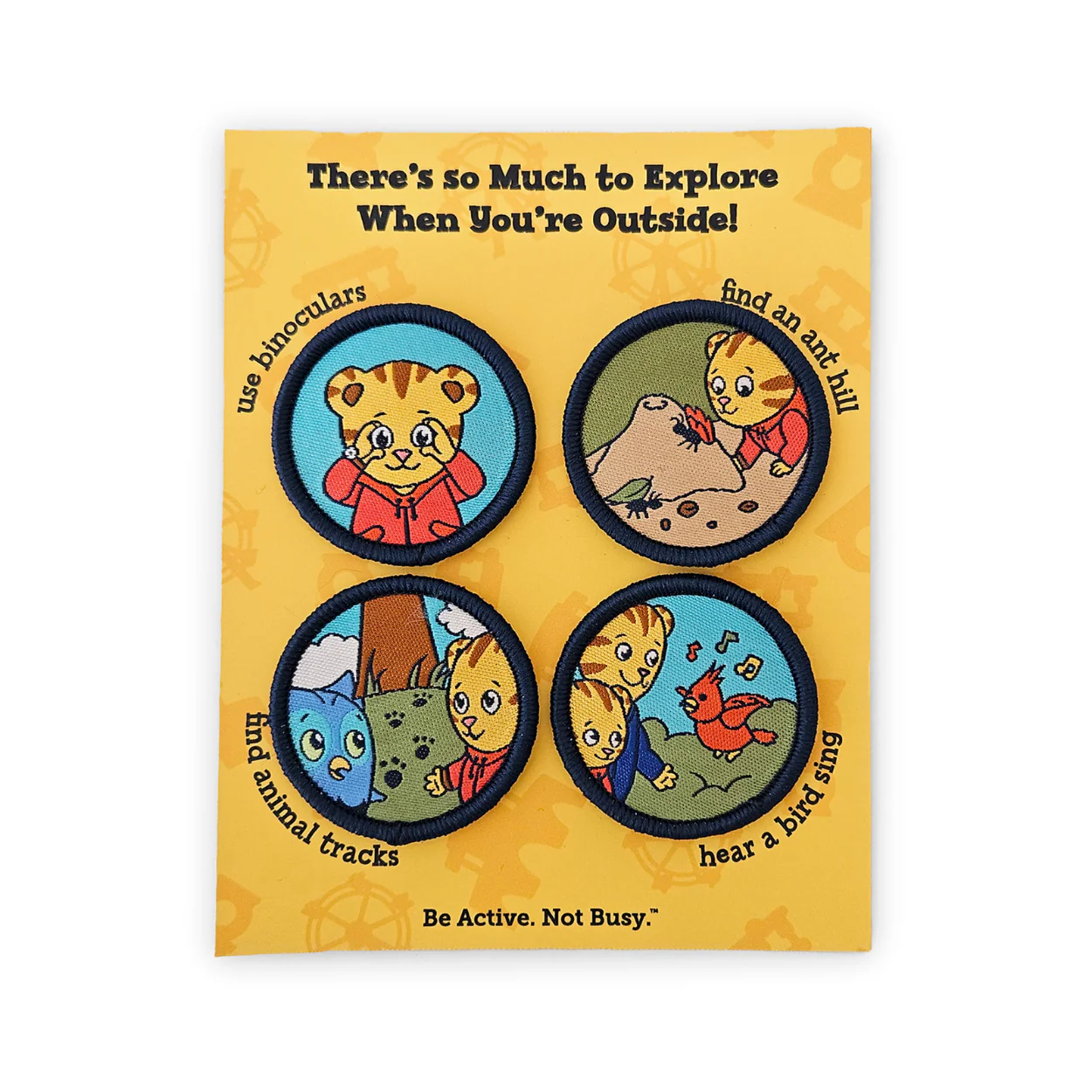 Daniel Tiger's Neighborhood x Carter Joey Nature Explorer Patches