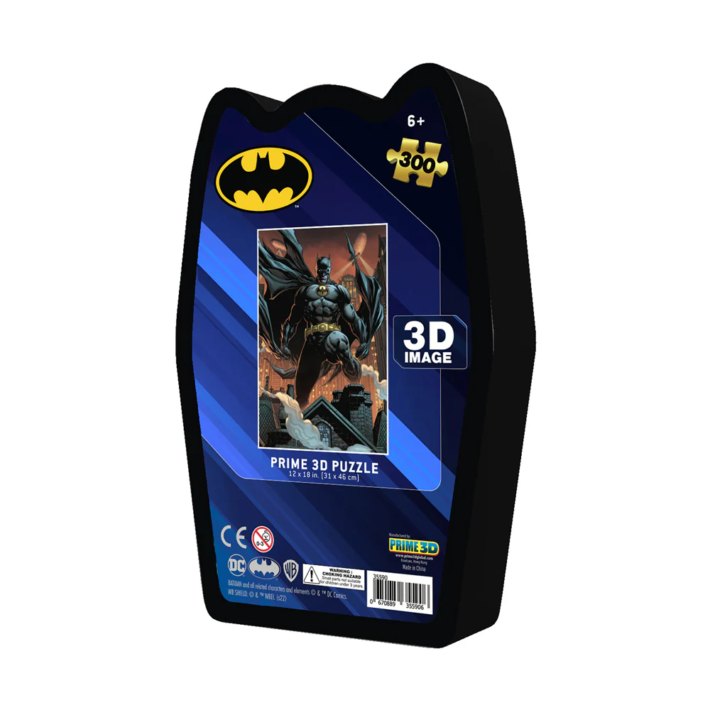 DC Comics Batman 3D Lenticular Puzzle - 300 pc in Collectible Tin - Image 3