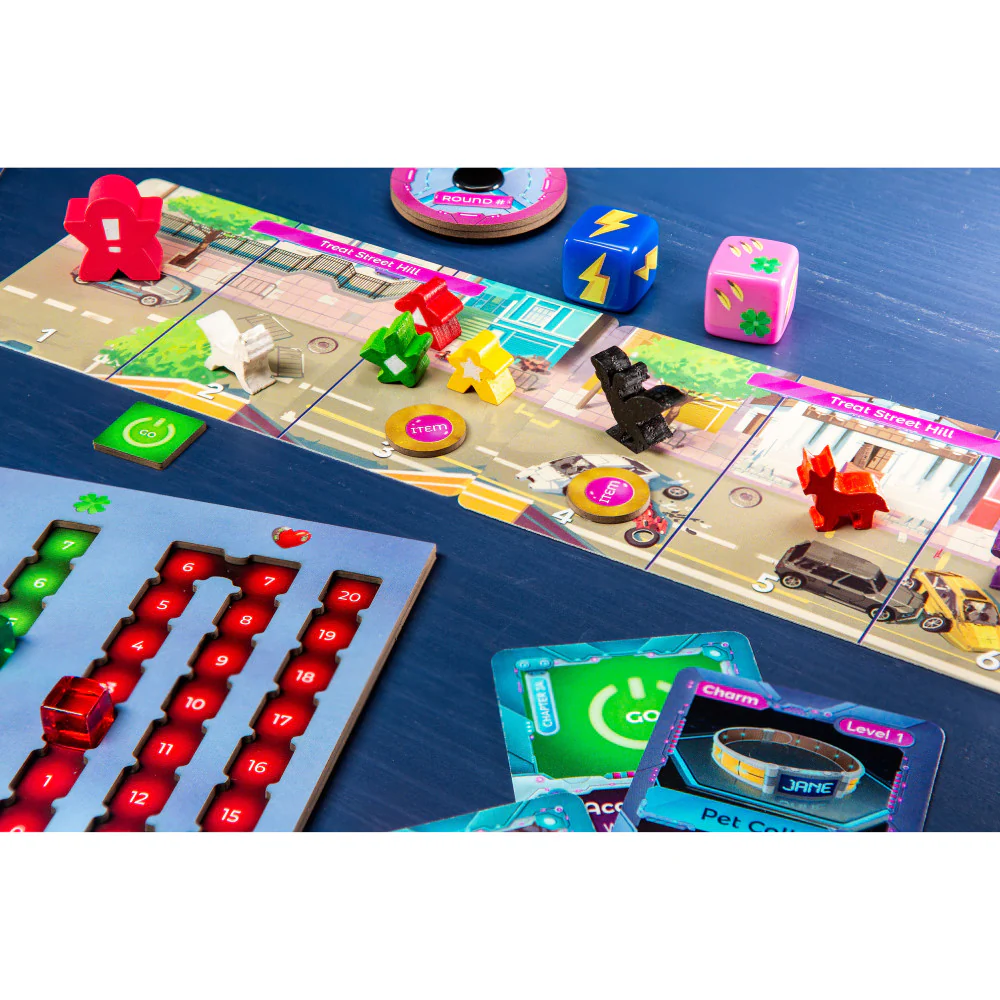 Cyber Pet Quest Adventure Cooperative Board Game for Ages 8+ - Image 2