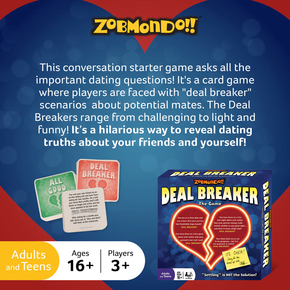 Deal Breaker Party Card Game by Zobmondo!! - Image 3