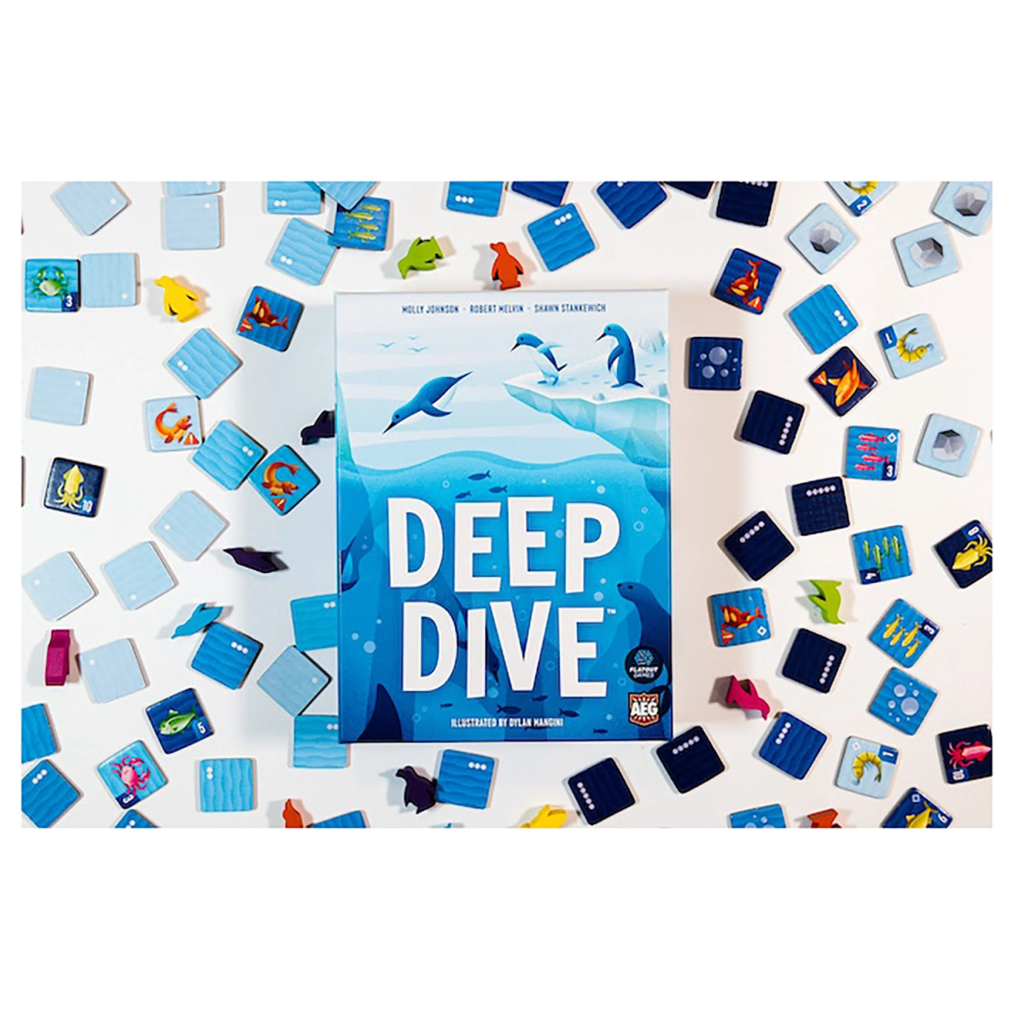 Deep Dive - AEG Ocean-Themed Matching Tile Game - Image 8