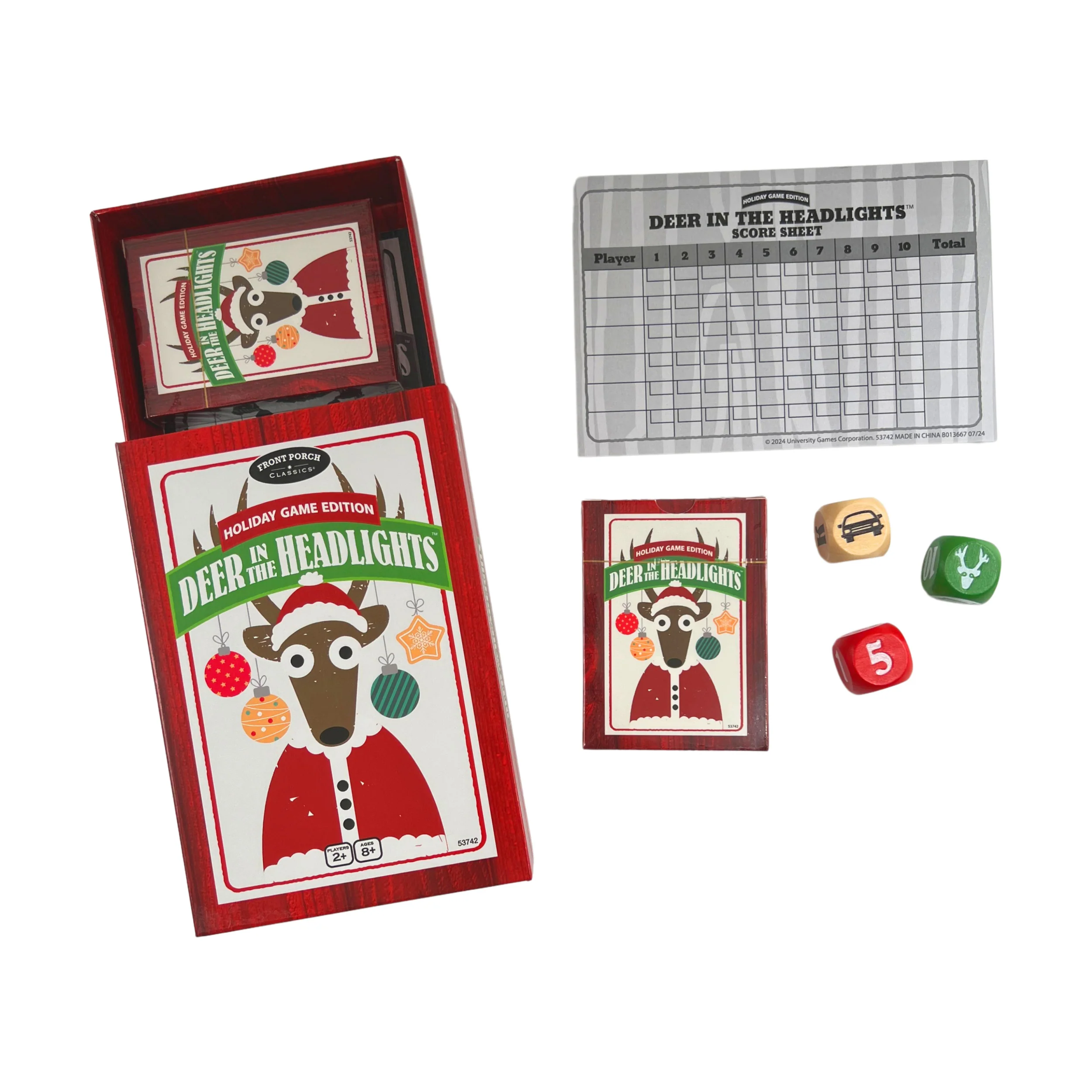 Deer in the Headlights Holiday Edition Family Card Game - Image 5