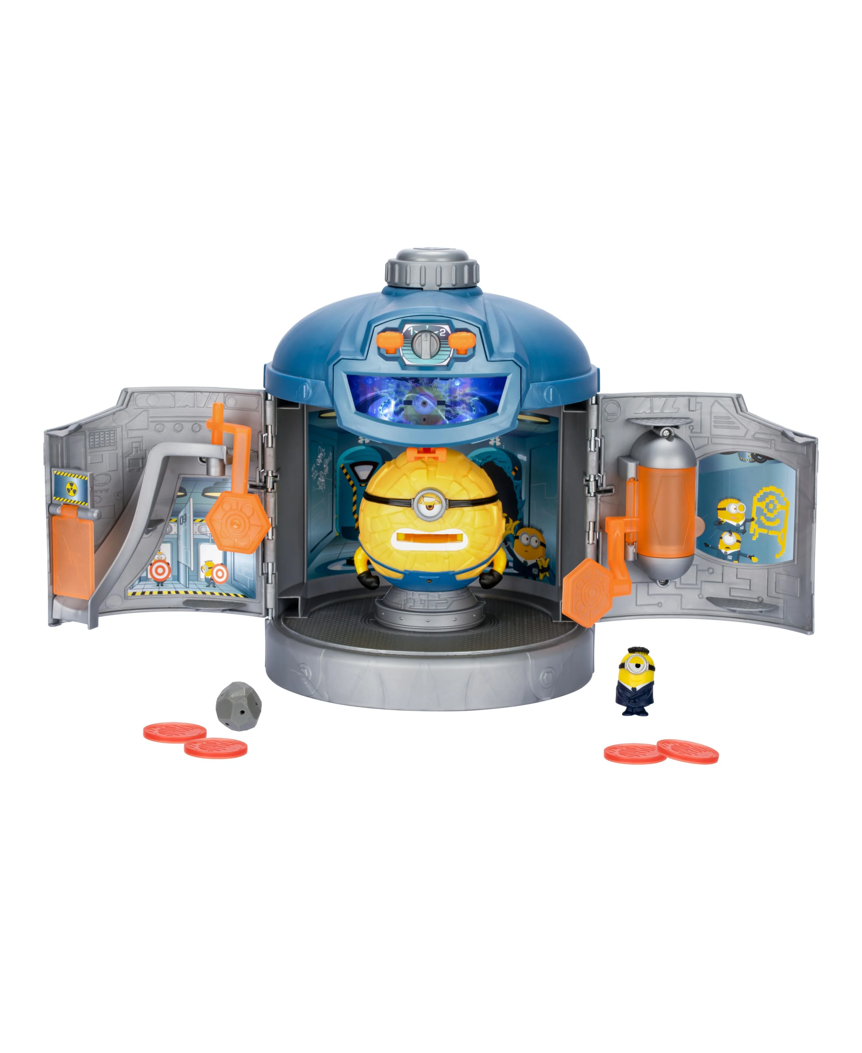 Despicable Me Mega Minion Jerry Transforming Chamber Playset
