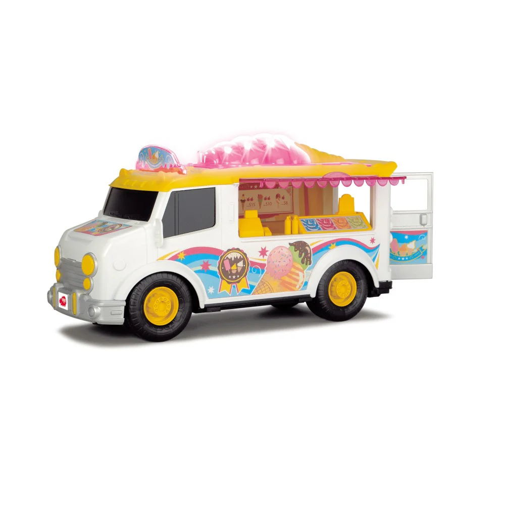 Dickie Toys Interactive 12-Inch Ice Cream Van with Sounds
