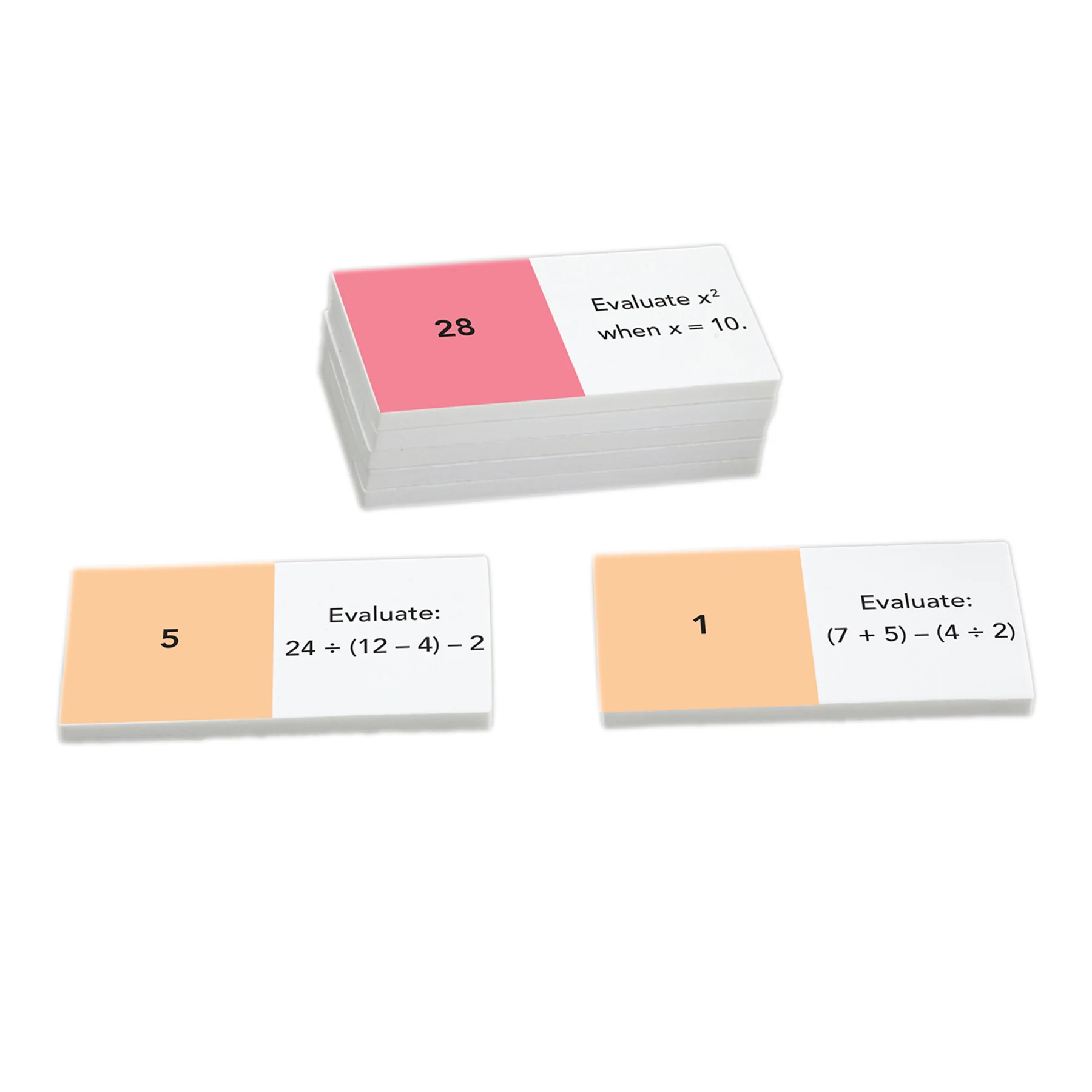 Didax Algebraic Expressions & Equations Dominoes - Learning Toy - Image 3