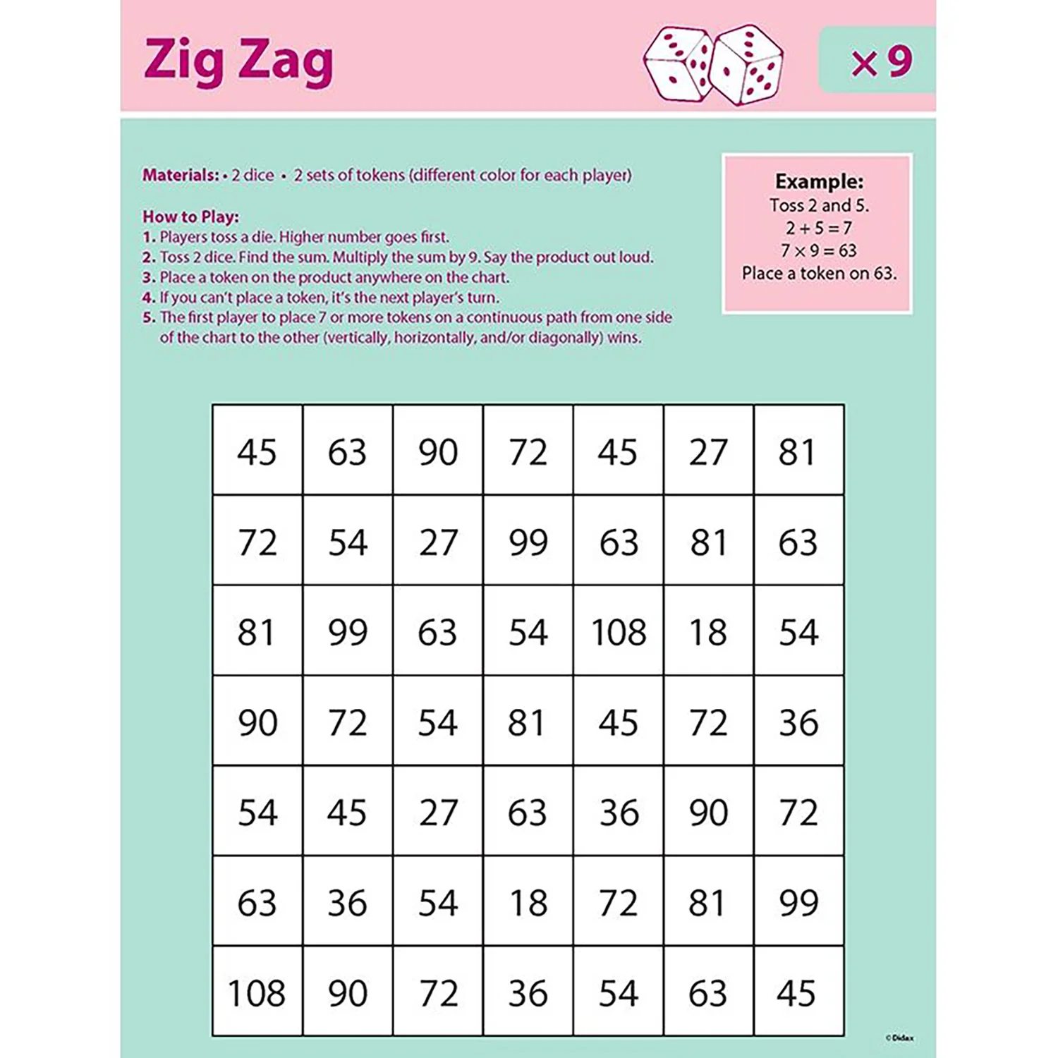 Didax Multiplication Mastery Dice Games - Engaging Math Fun - Image 2