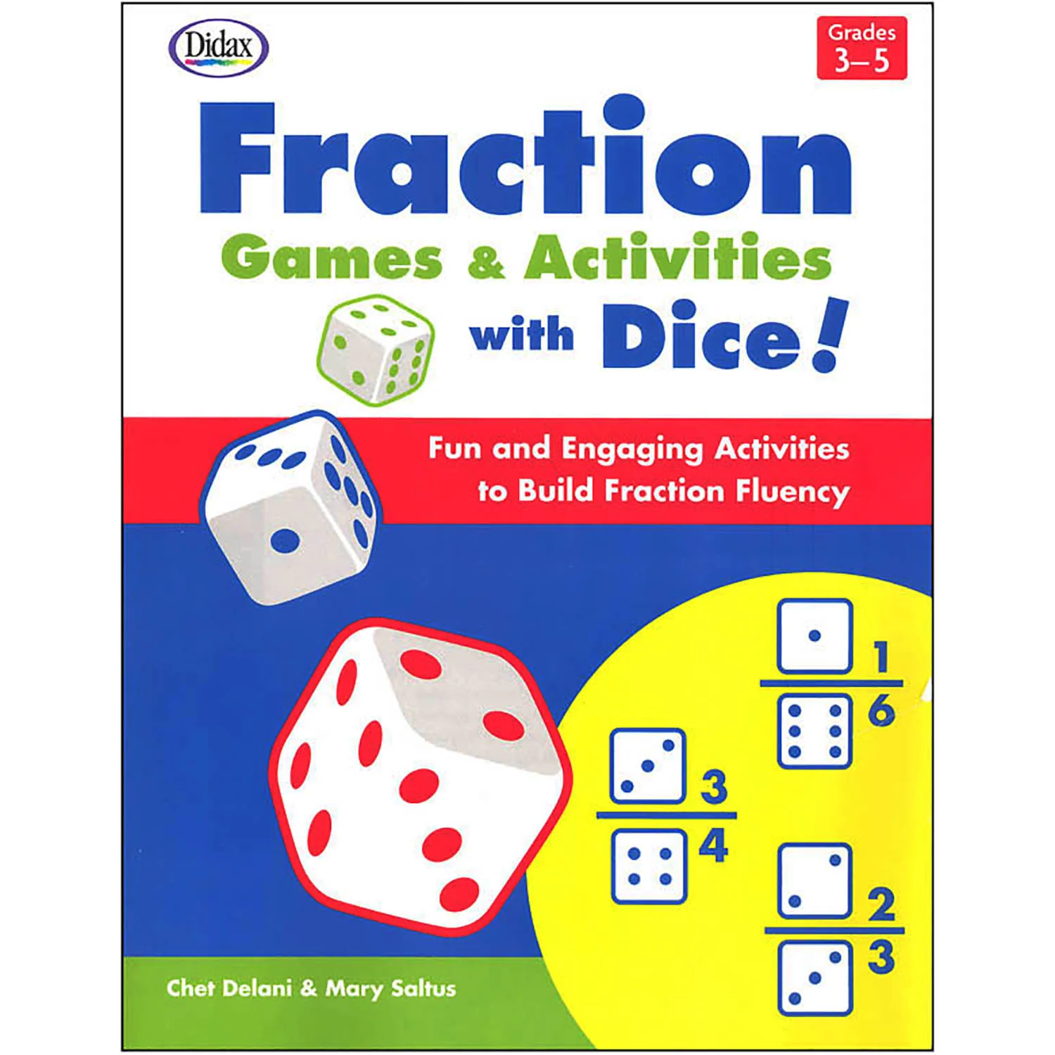 Didax® Fraction Fun - Math Dice Games & Activities Resource Book - Image 2