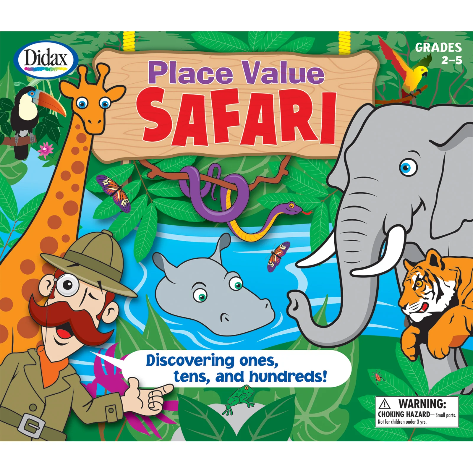 Didax Place Value Safari Game - Jungle Math Adventure - Image 4