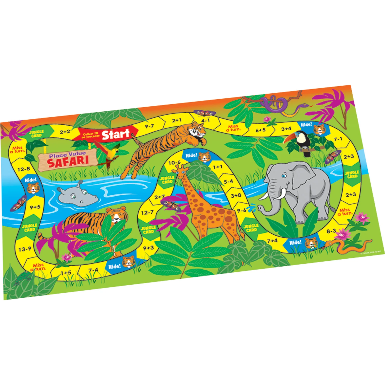 Didax Place Value Safari Game - Jungle Math Adventure - Image 5