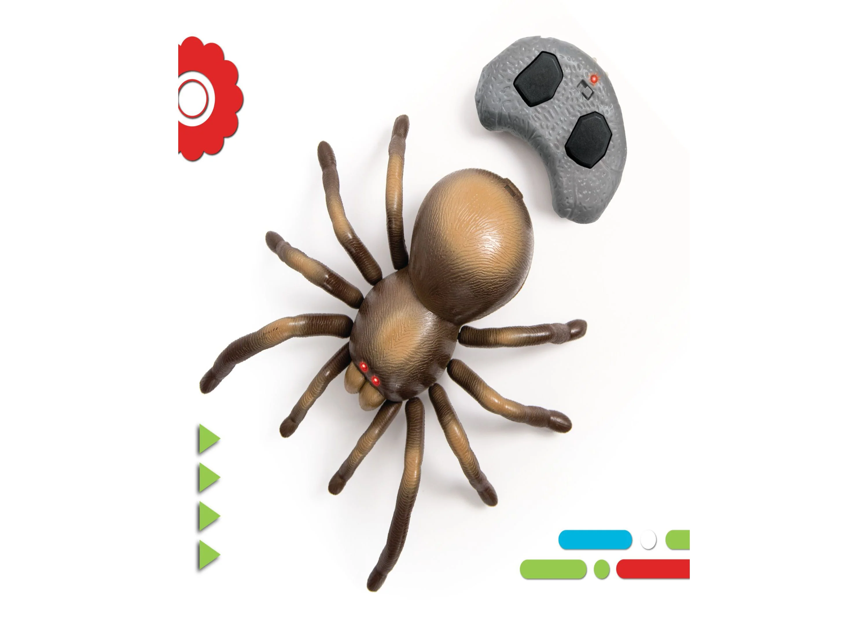 Discovery Kids Infrared Remote Control Tarantula with Glowing Eyes - Image 9