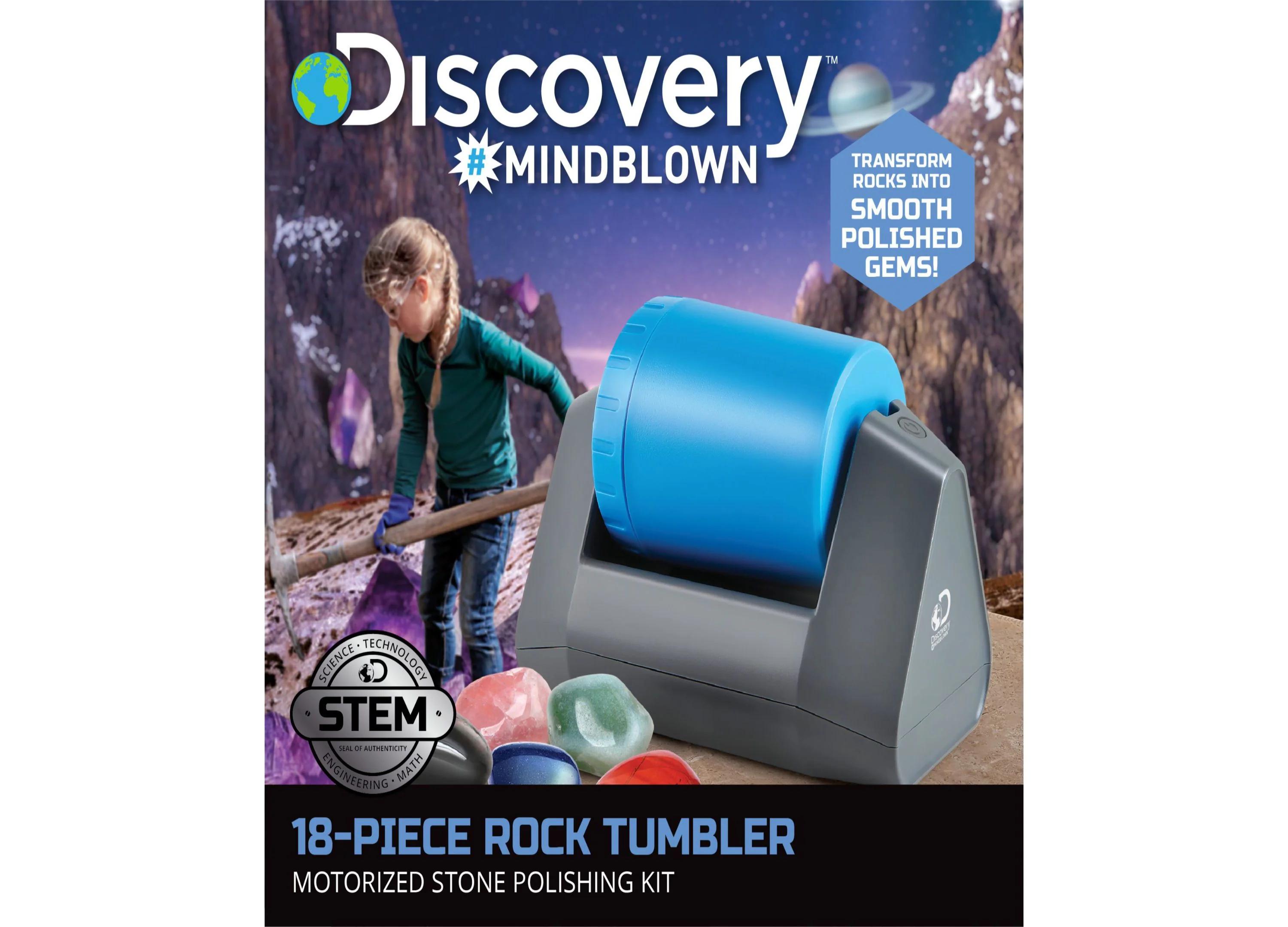 Discovery #MINDBLOWN Gemstone Polishing Science Kit - Image 4