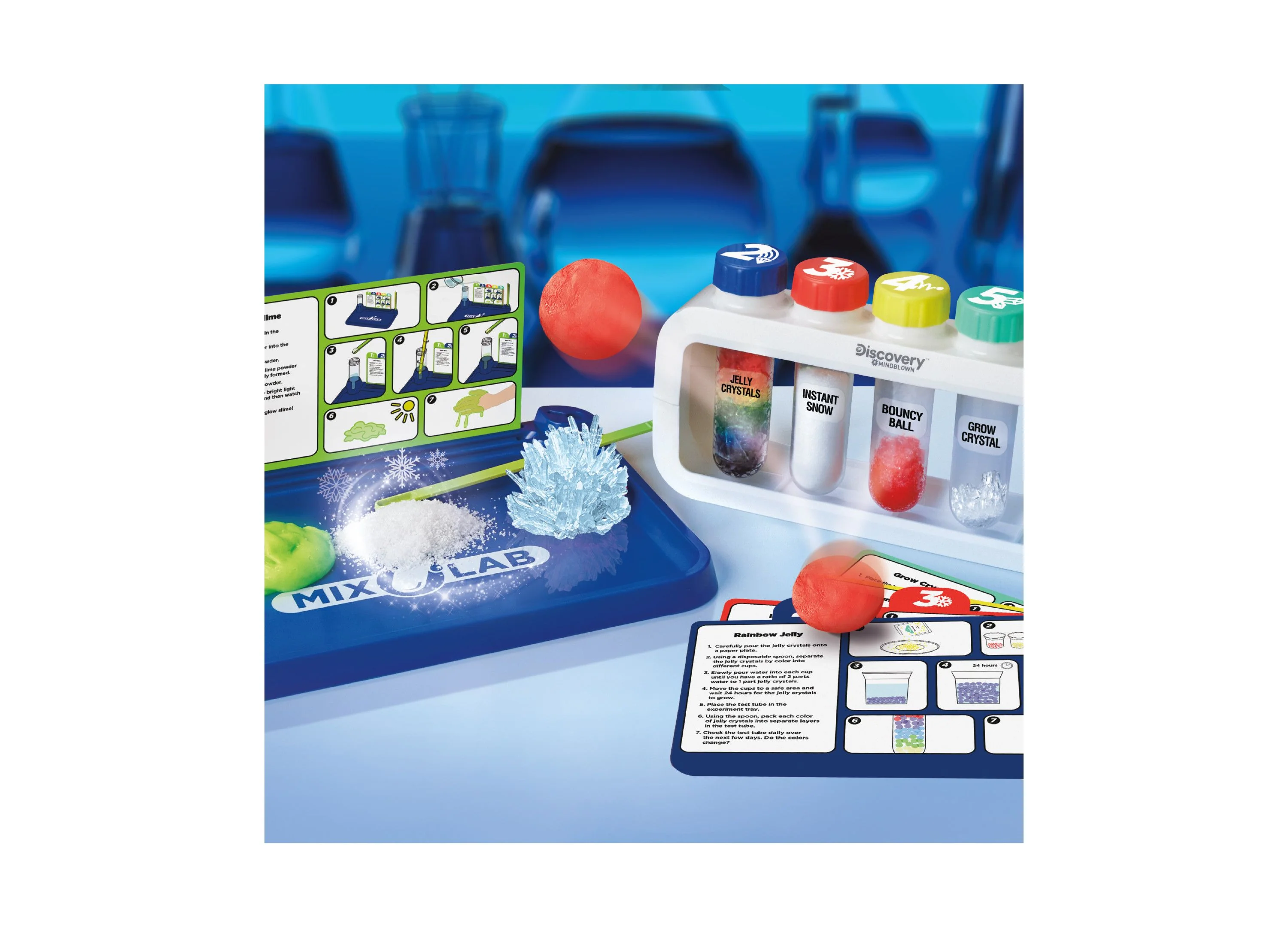 Discovery #MINDBLOWN Sensory Science Test Tube Chemistry Lab Set - Image 5