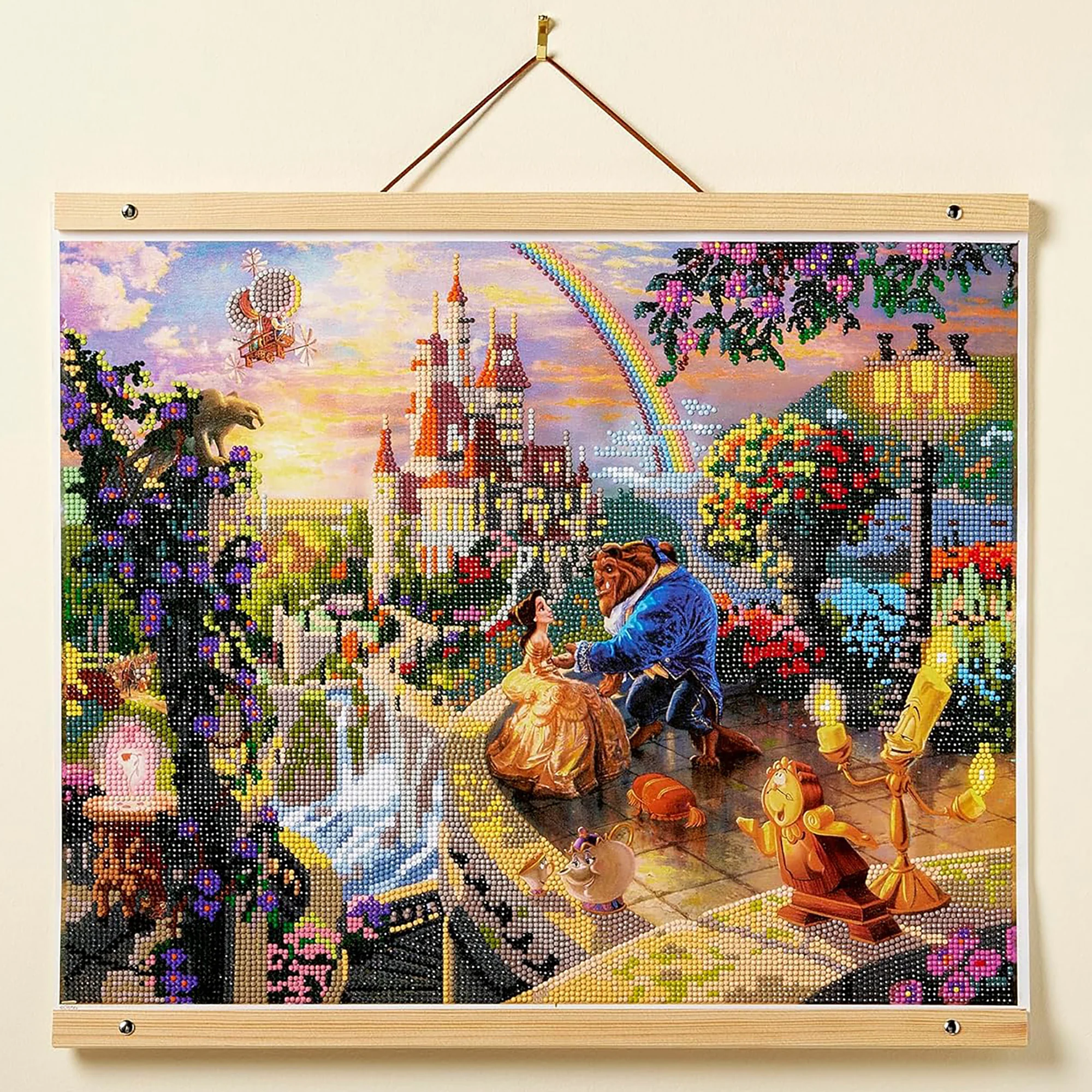 RoseArt Disney Dreams: Beauty and the Beast Diamond Art Kit - Image 5