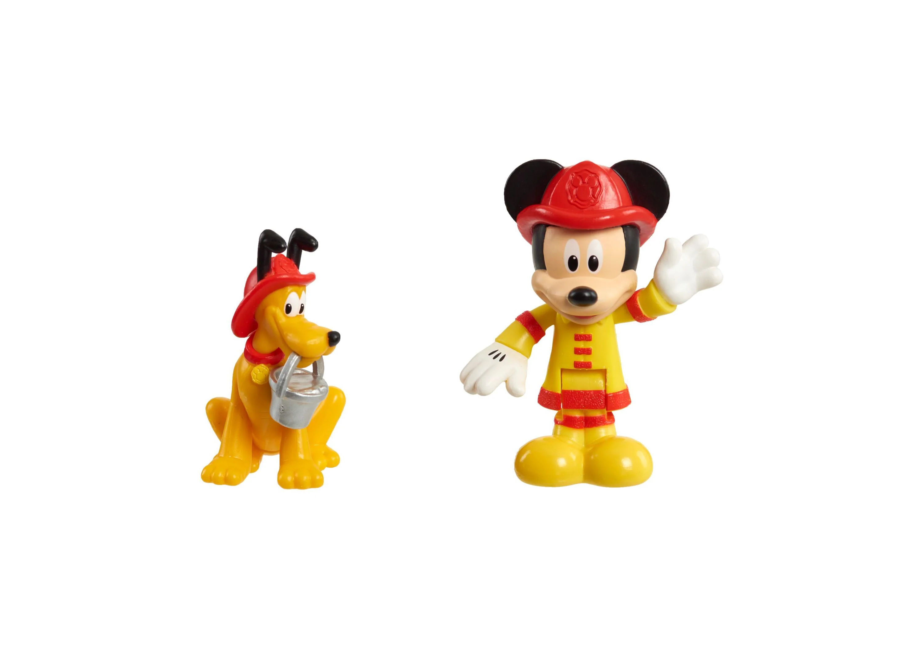 Disney Mickey Mouse Clubhouse Fire Engine with Mickey and Pluto Figures - Image 3