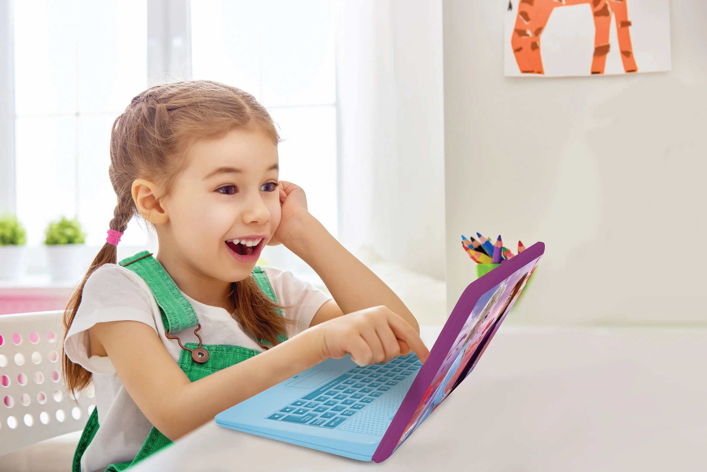 Disney Frozen Bilingual Educational Laptop with Interactive Activities - Image 7