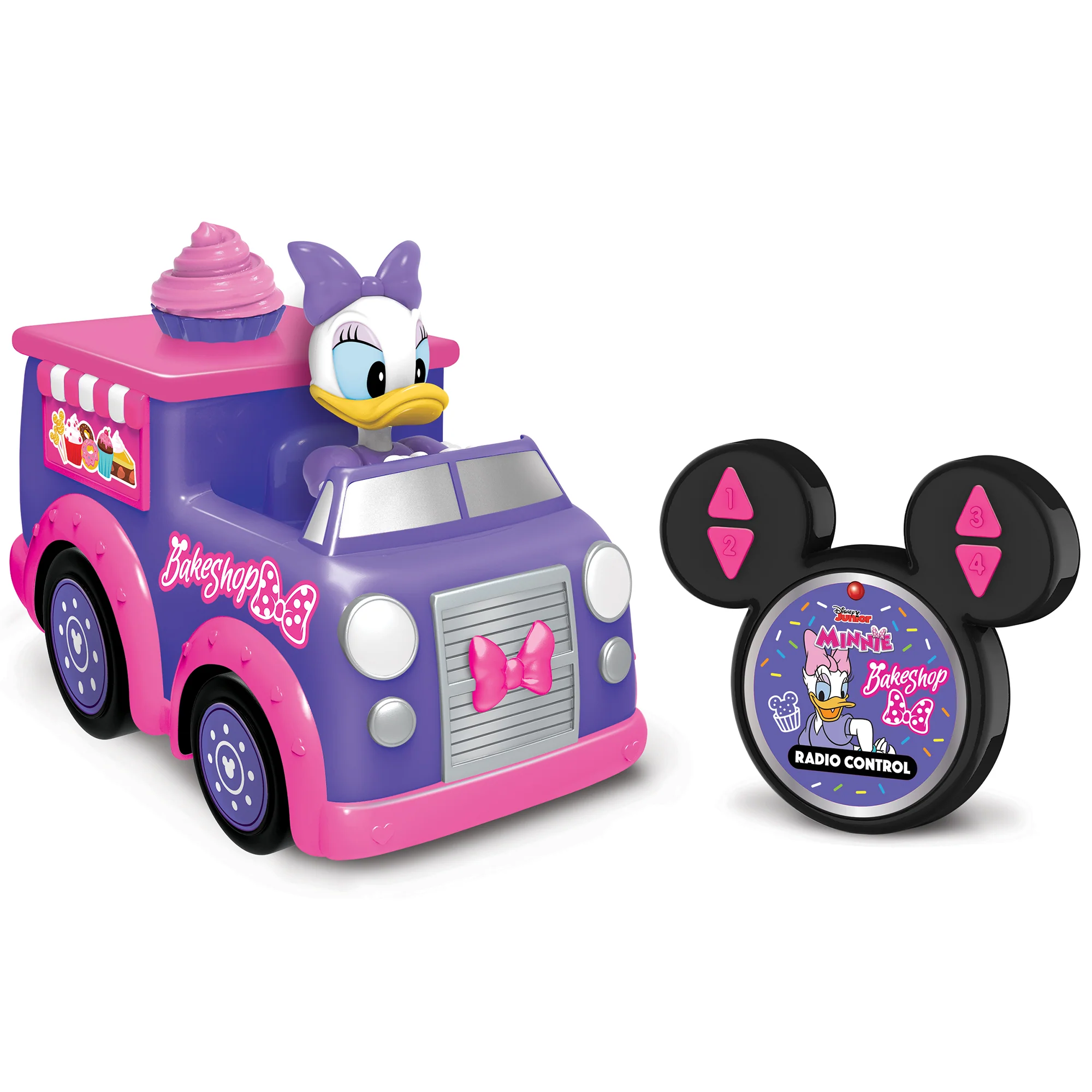Disney Junior R/C Daisy Duck Bakeshop Cruiser - Pink & Purple - Image 2