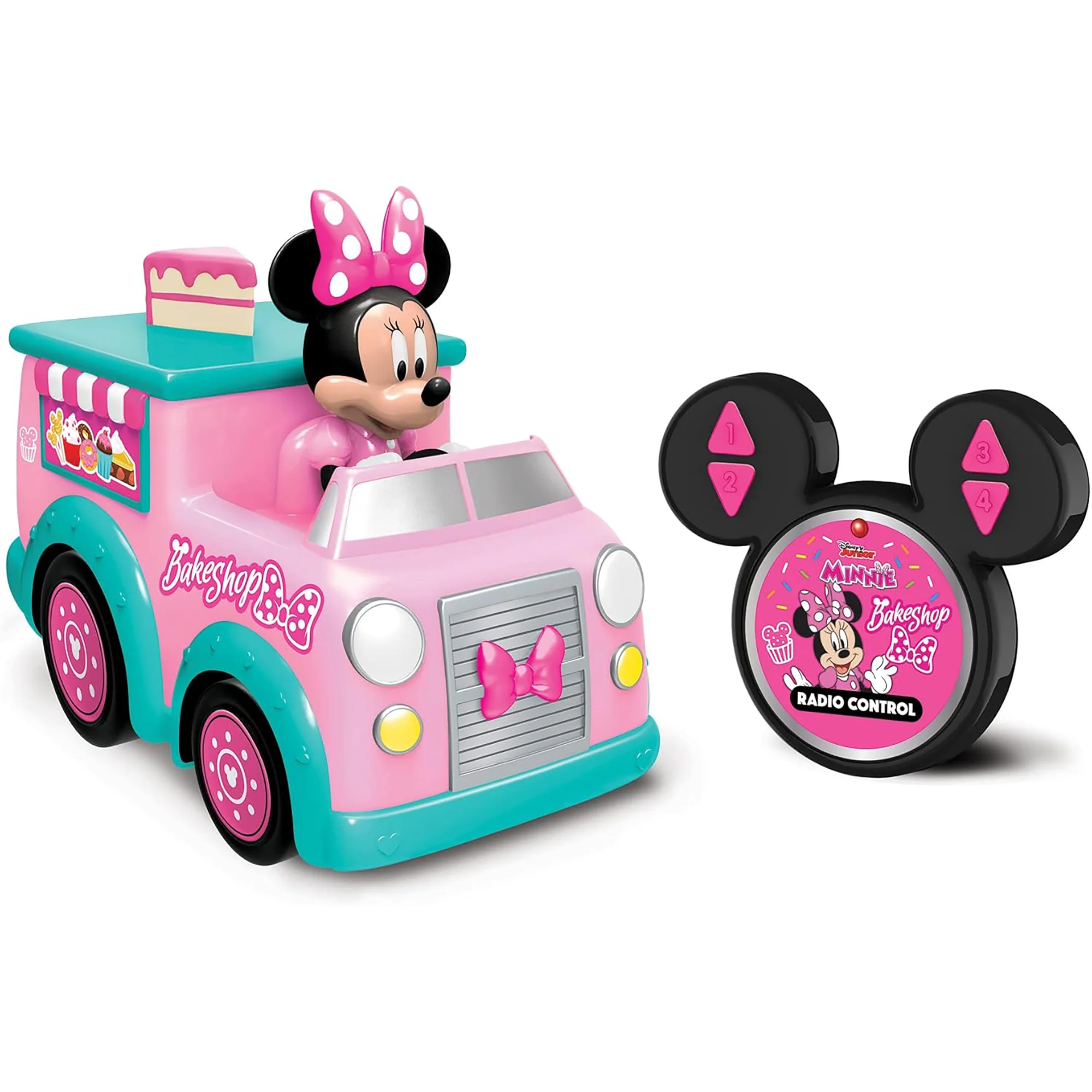 Disney Junior Remote-Control Minnie's Bakeshop Truck - 2.4GHz - Pink