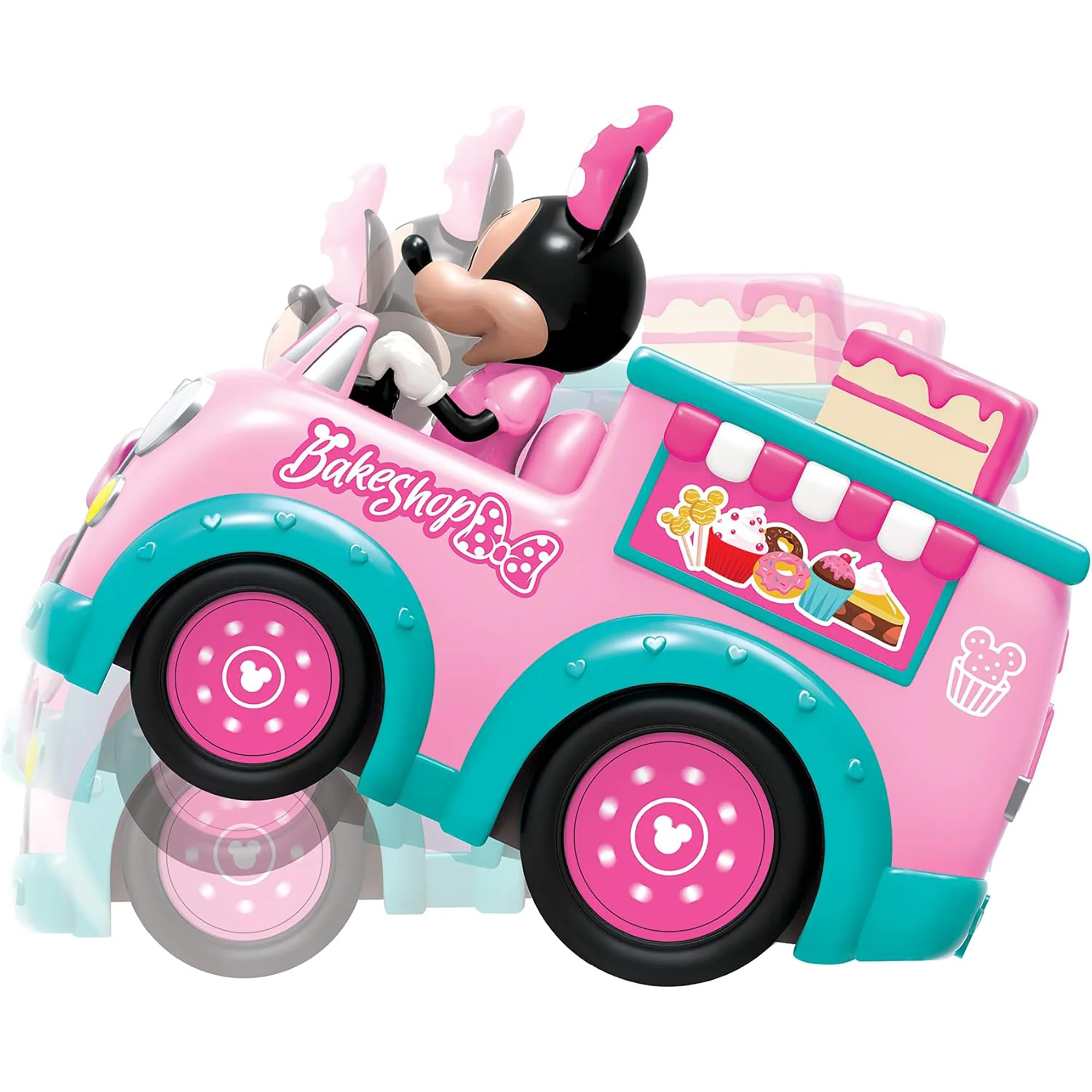 Disney Junior Remote-Control Minnie's Bakeshop Truck - 2.4GHz - Pink - Image 4