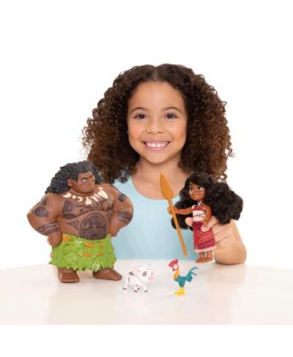 Disney Princess Moana & Maui Petite Adventure Doll Set - 6 inch - Image 2