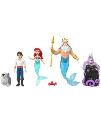 Disney Princess Ariel Mermaid 6-Figure Storybook Set - Image 5
