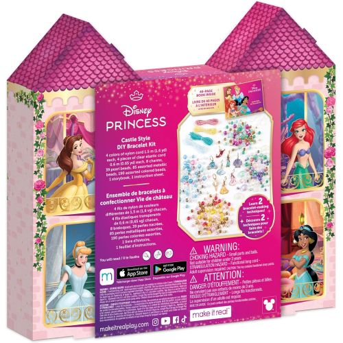 Disney Princess Enchanted Castle DIY Bracelet Kit - Multiple Princess Charms - Image 5