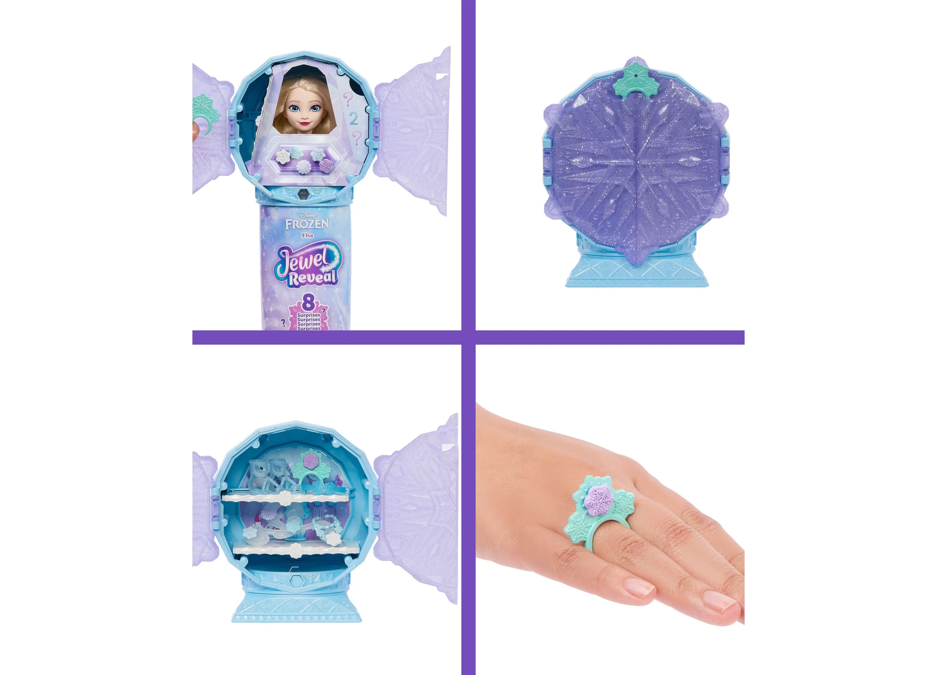 Disney Princess - Frozen Jewel Reveal Elsa Fashion Doll - Image 6