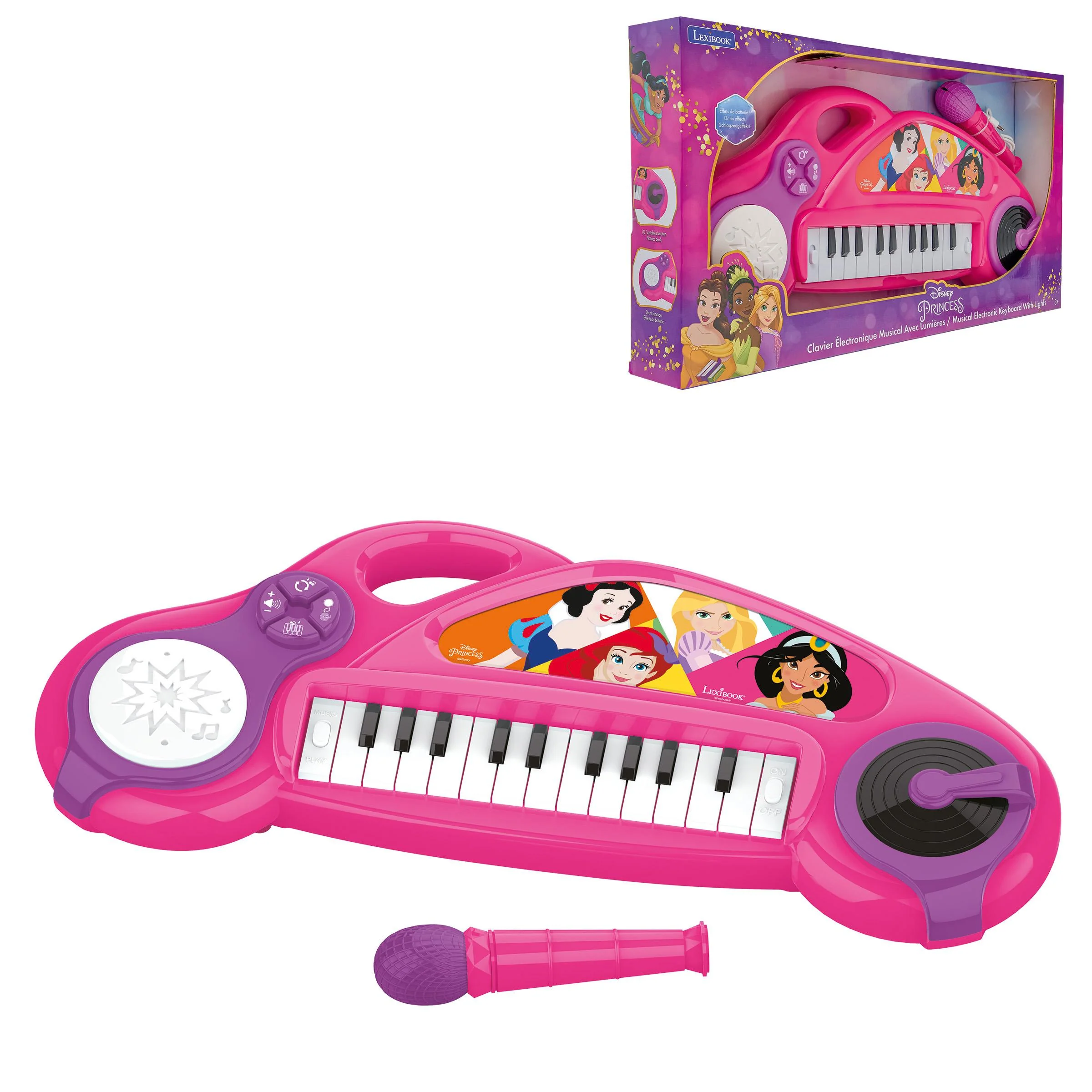 Disney Princess Enchanting Electronic Keyboard - Image 2