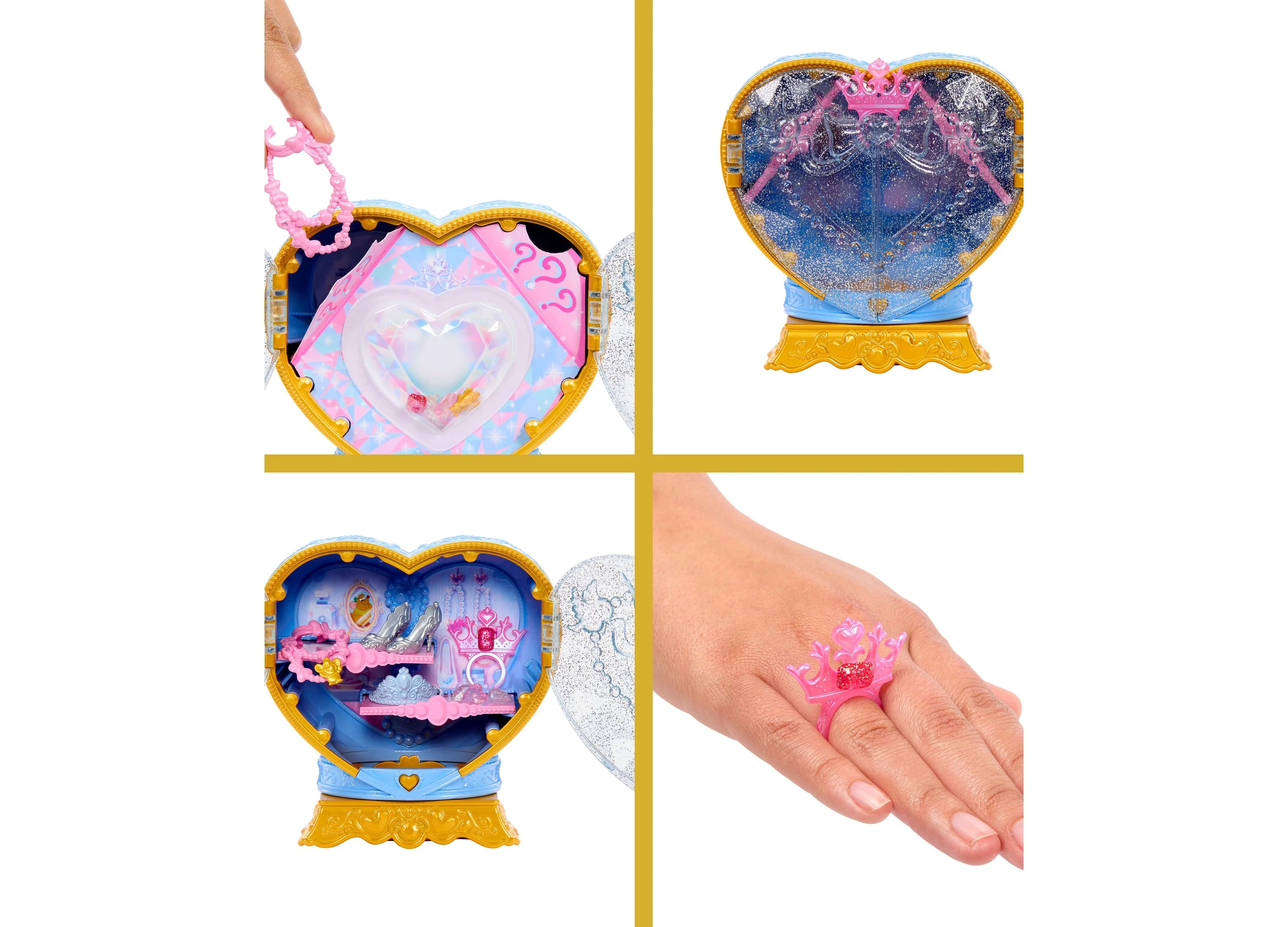 Disney Princess Jewel Reveal - Cinderella Fashion Doll - Image 6