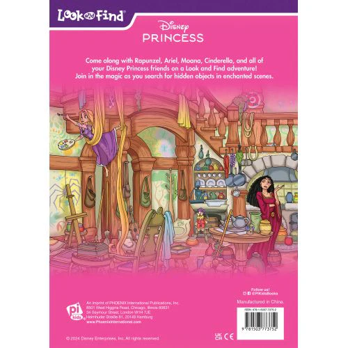 Disney Princess Enchanting Look and Find Activity Book - Image 2