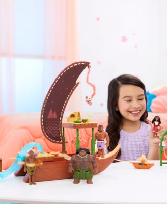 Disney Princess Moana 2 Canoe Crew Playset - Adventure Set - Image 4