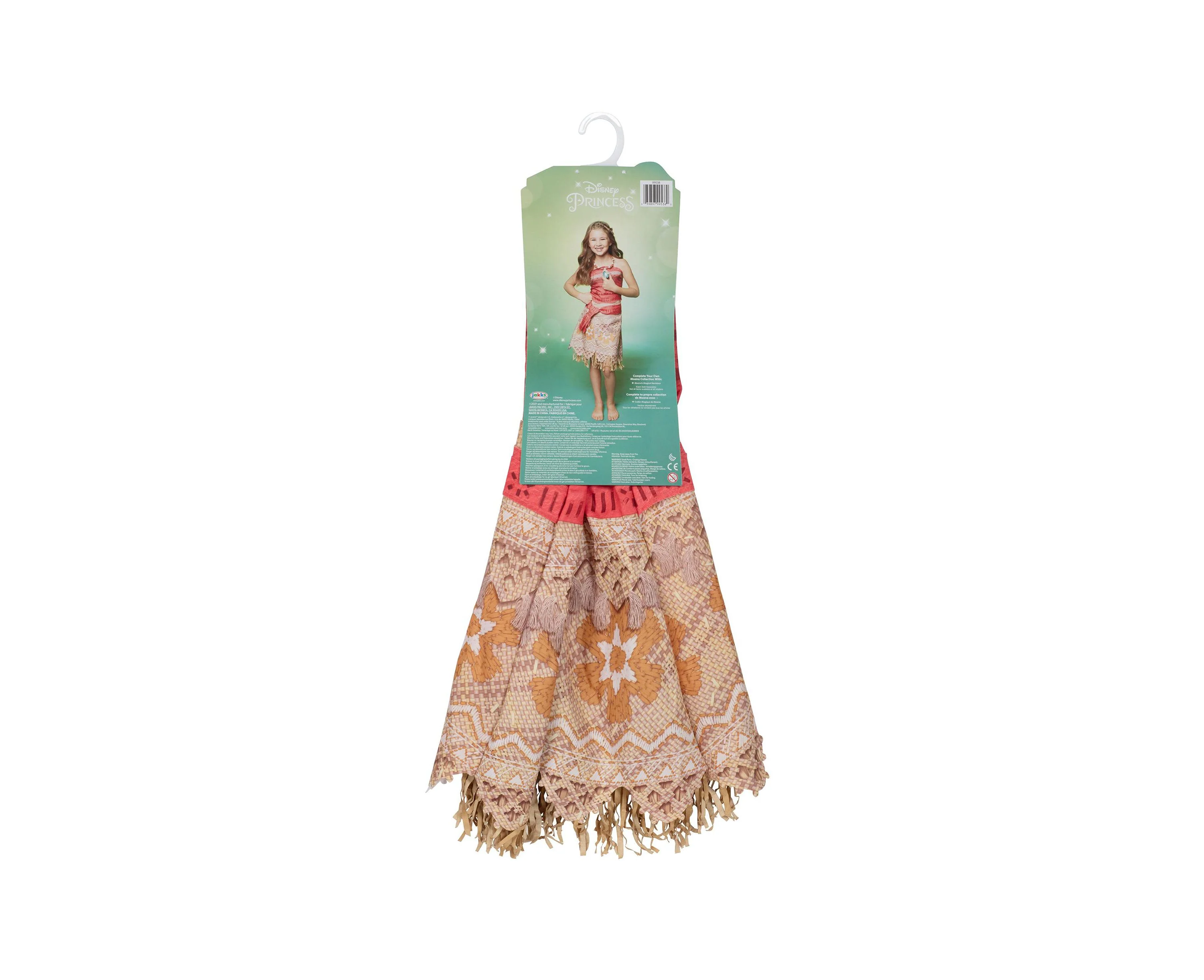 Disney Princess Moana Child's Adventure Outfit Costume - Size 4-6X - Image 2