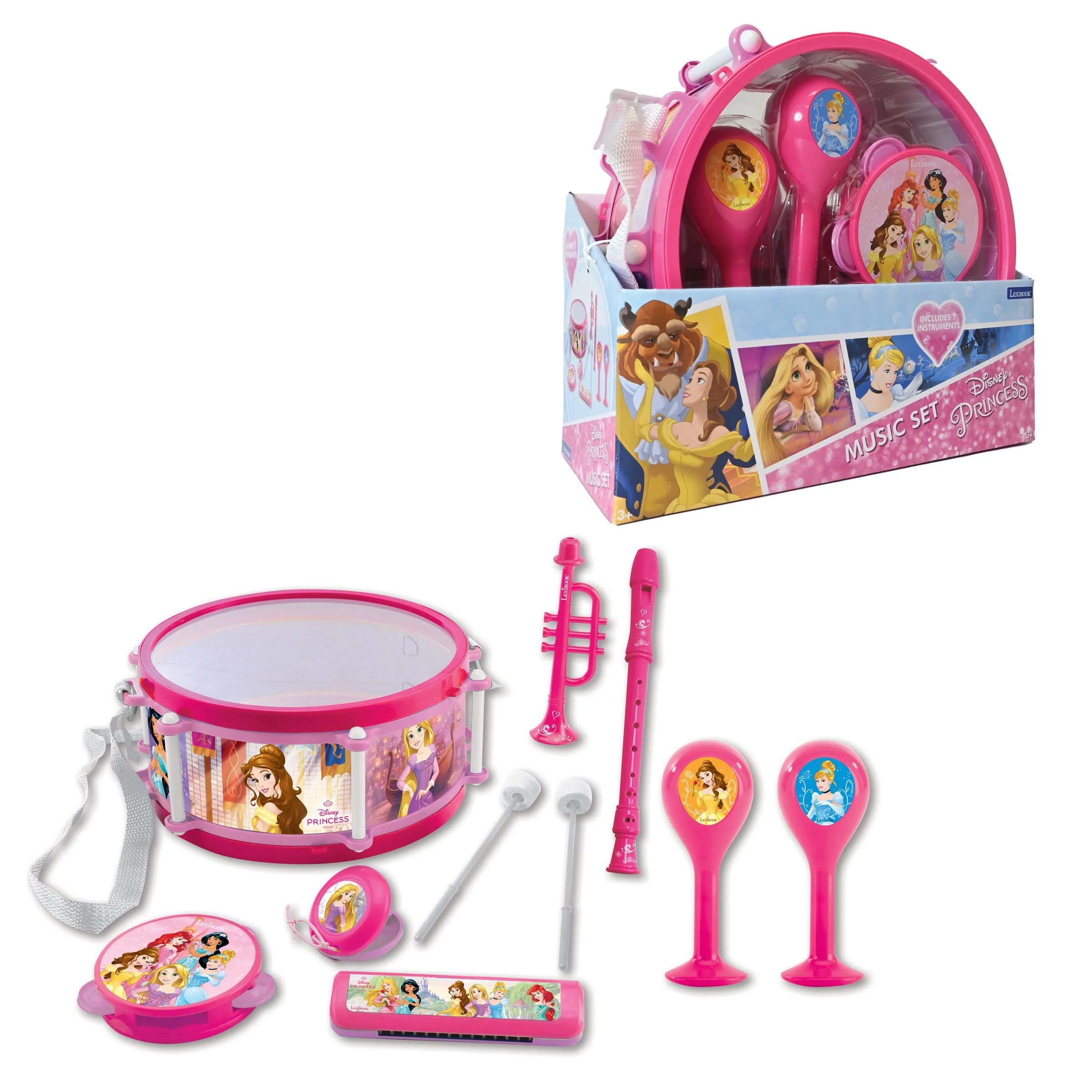 Disney Princess 7-Piece Enchanting Musical Instrument Set - Image 4
