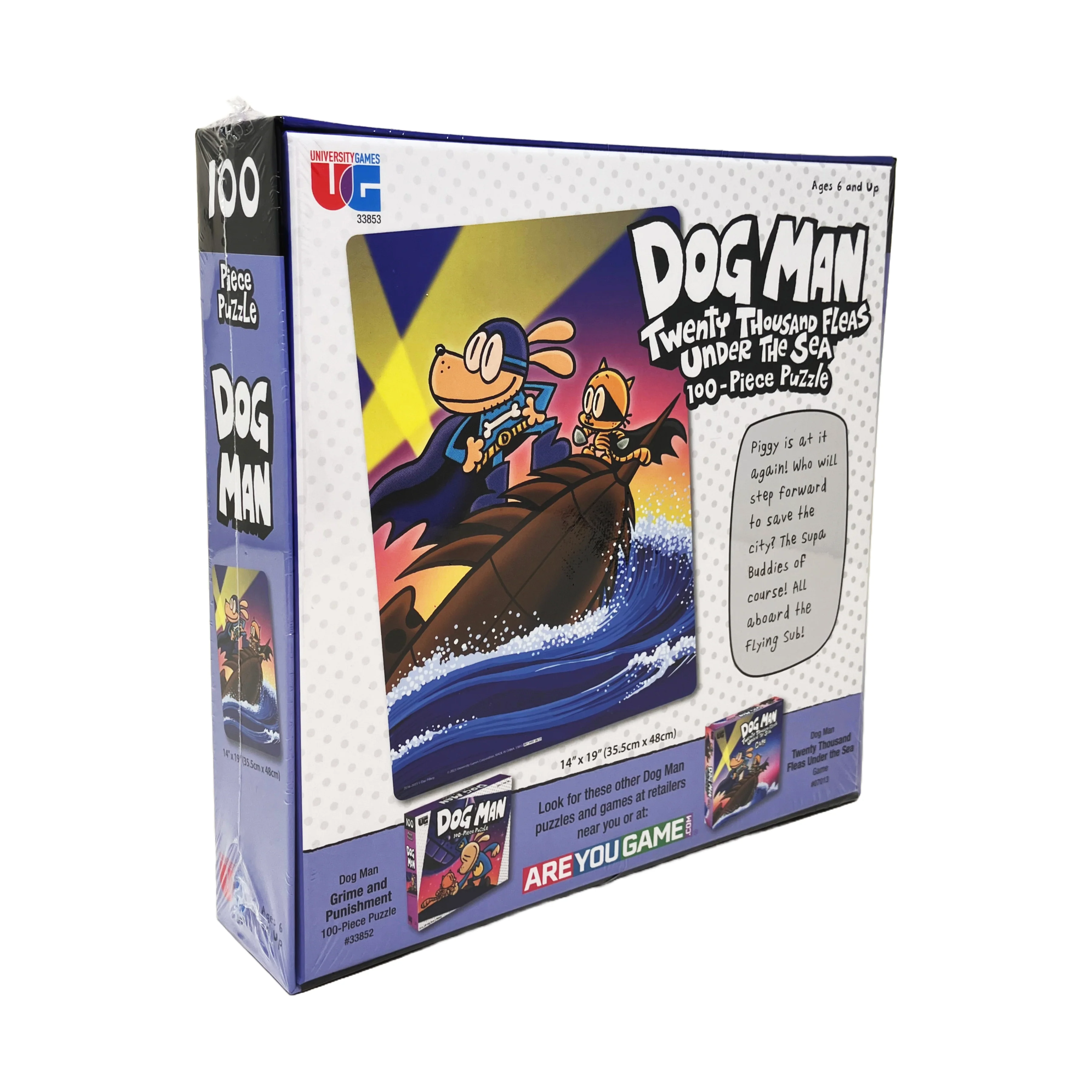 University Games Dog Man - Twenty Thousand Fleas Under the Sea Puzzle - 100 pc - Image 3