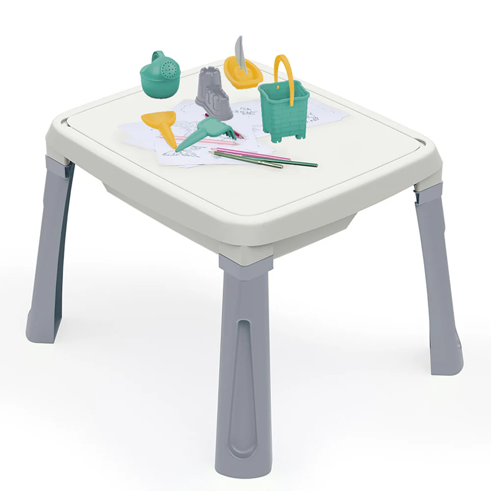 Dolu - 3-In-1 Activity Table - Sand, Water & Creativity Playset - Image 4